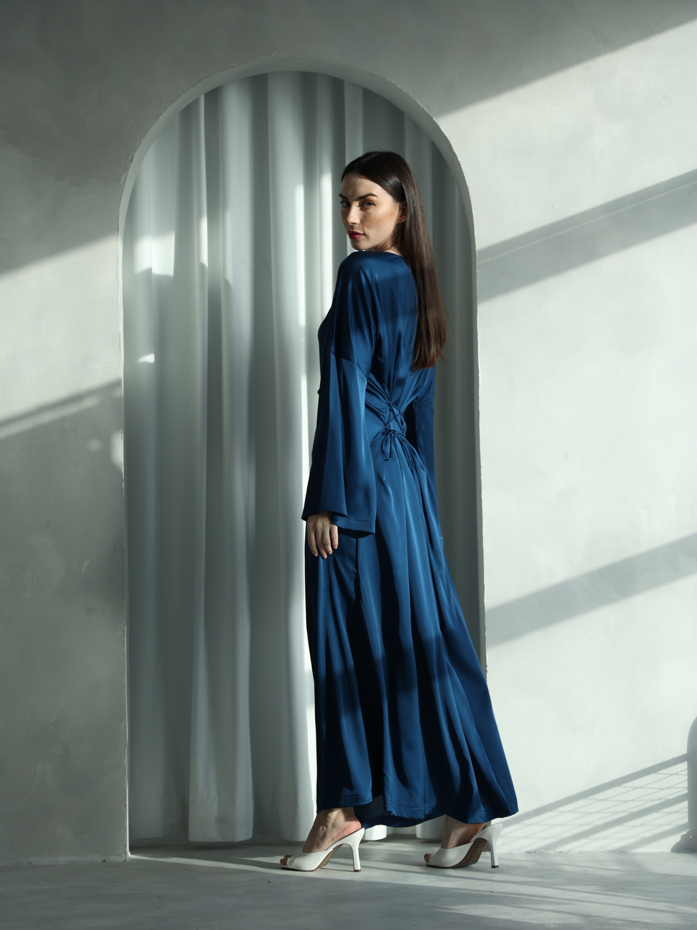 Silky Modest Dress