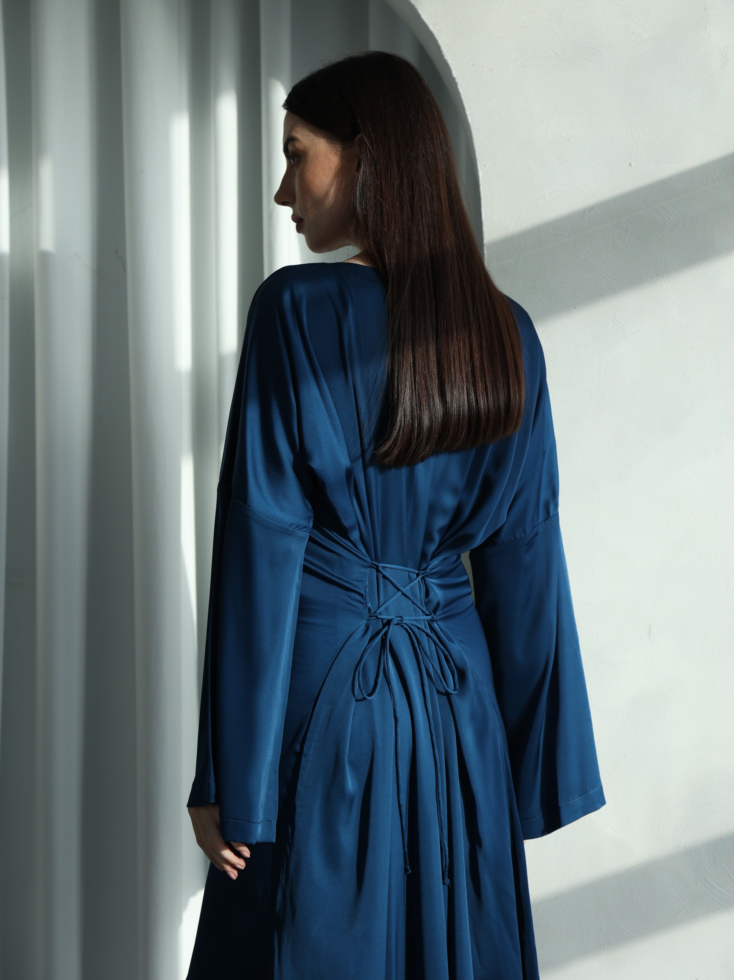 Silky Modest Dress