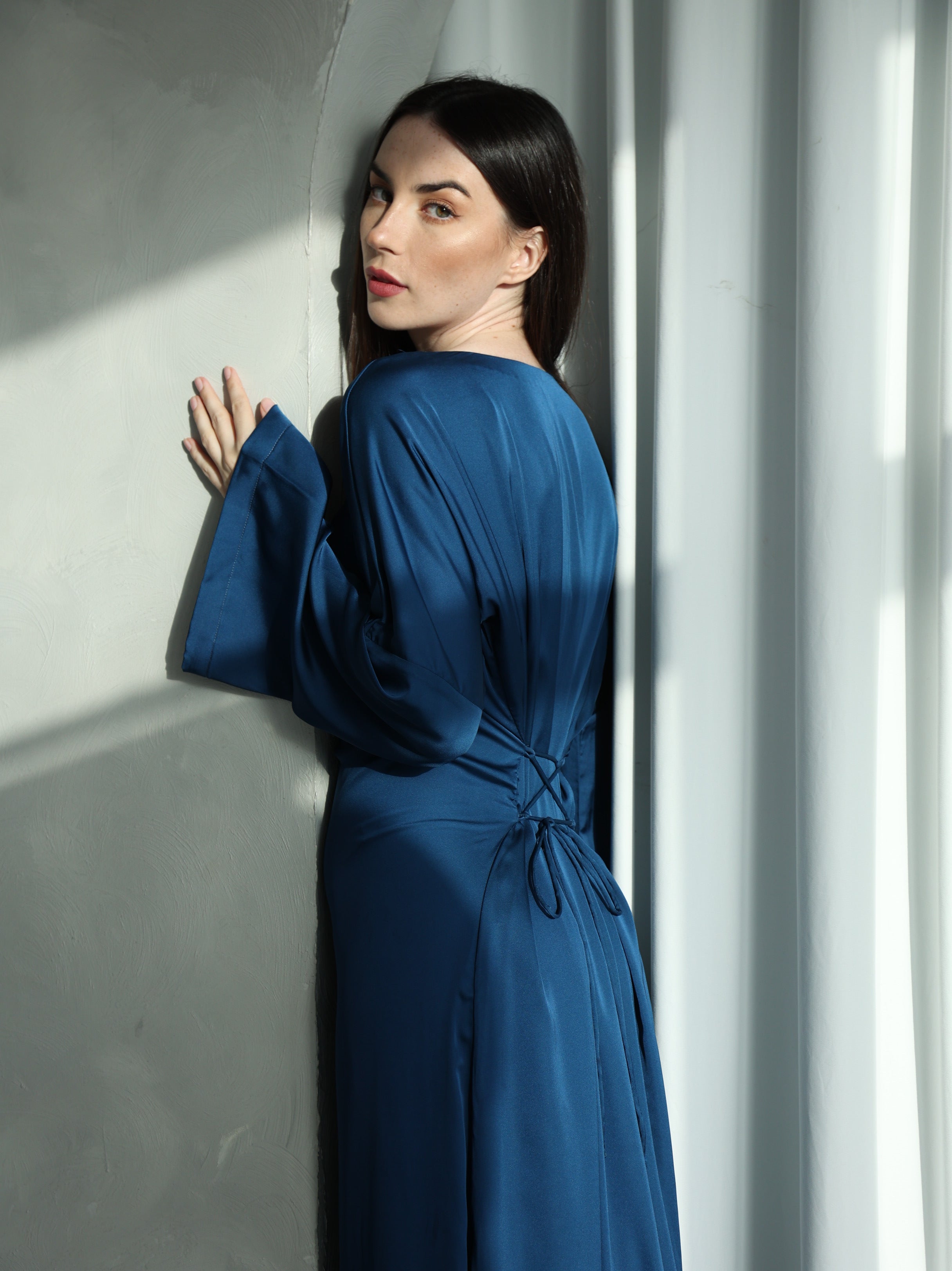 Silky Modest Dress