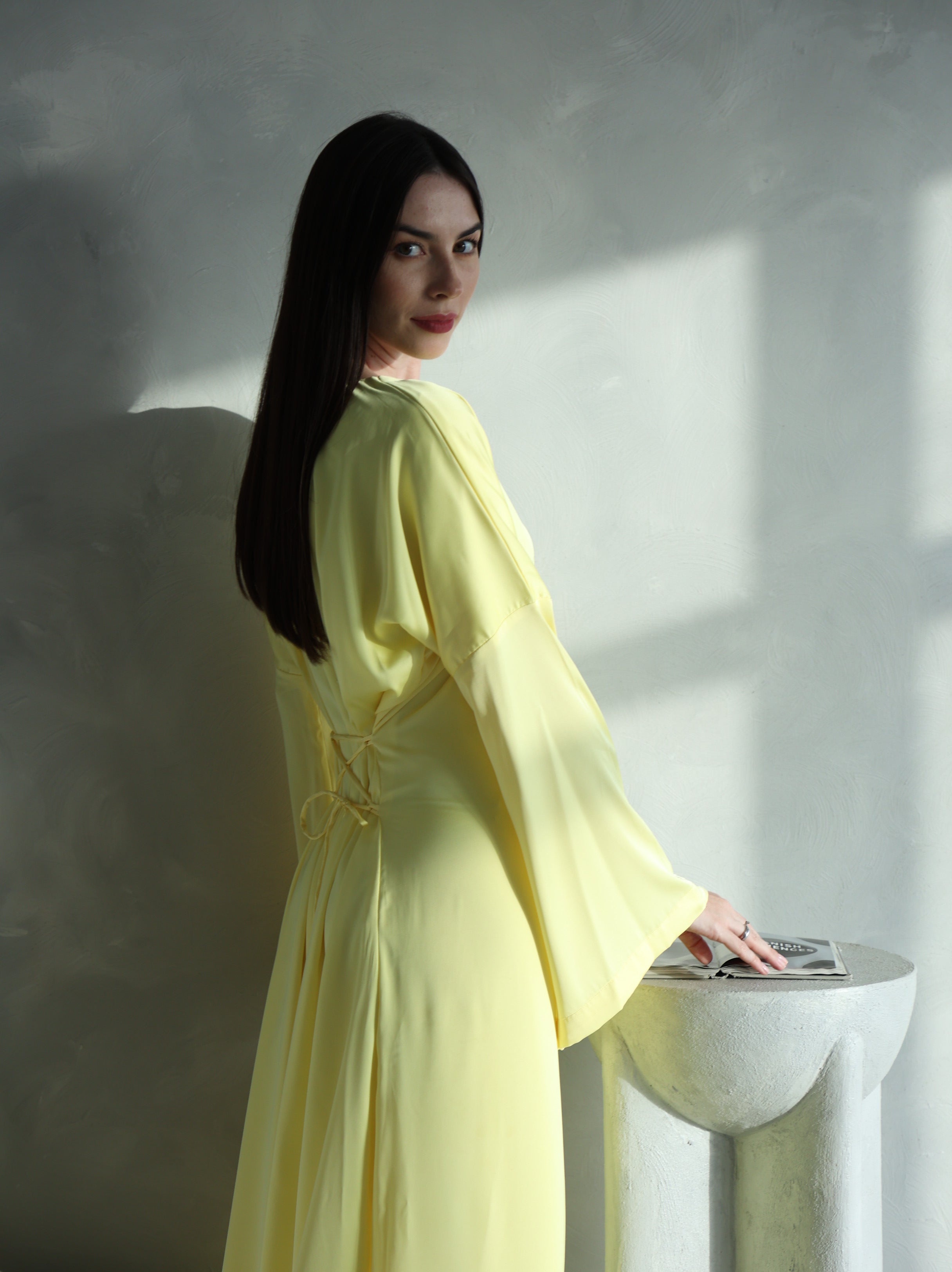 Silky Modest Dress