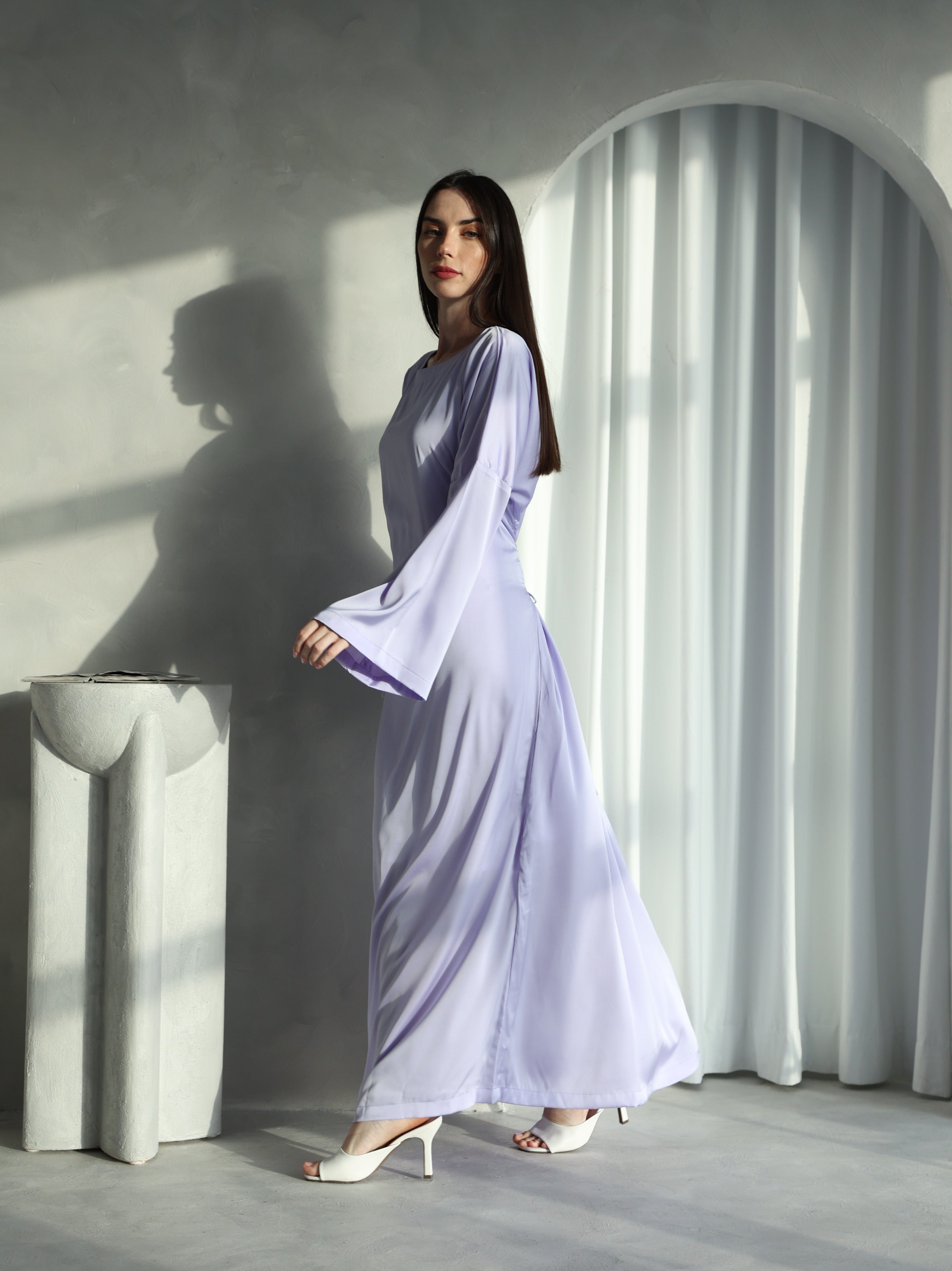 Silky Modest Dress