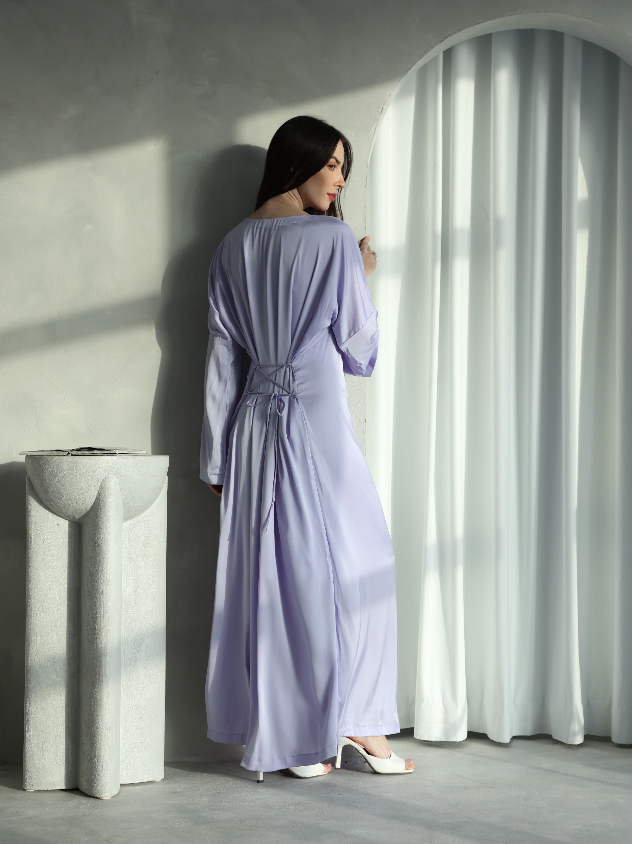Silky Modest Dress