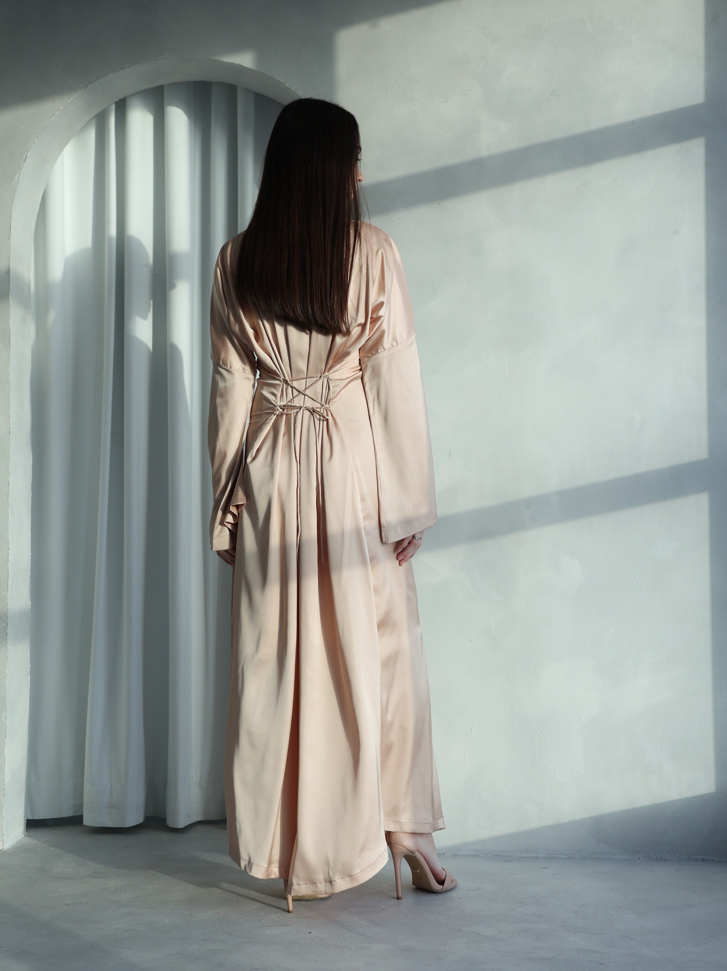 Silky Modest Dress