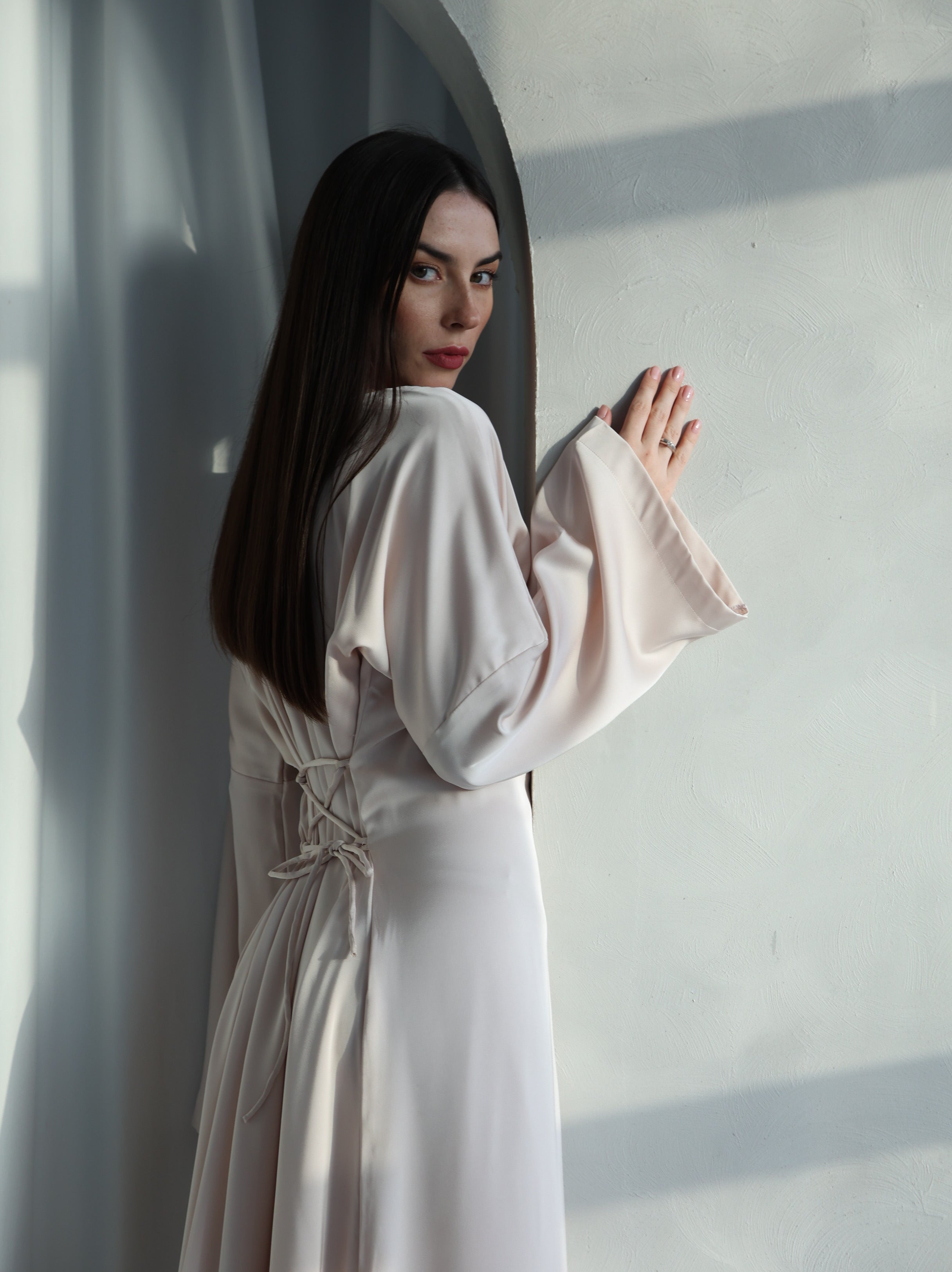 Silky Modest Dress