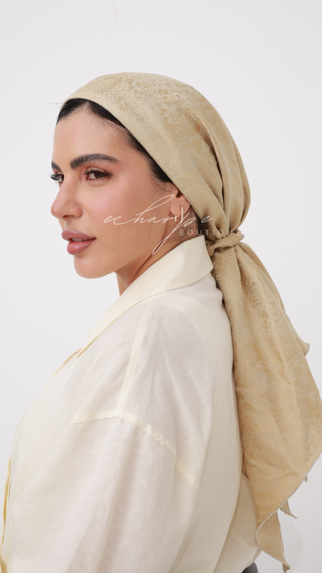 CHIFFON TIE TURBAN