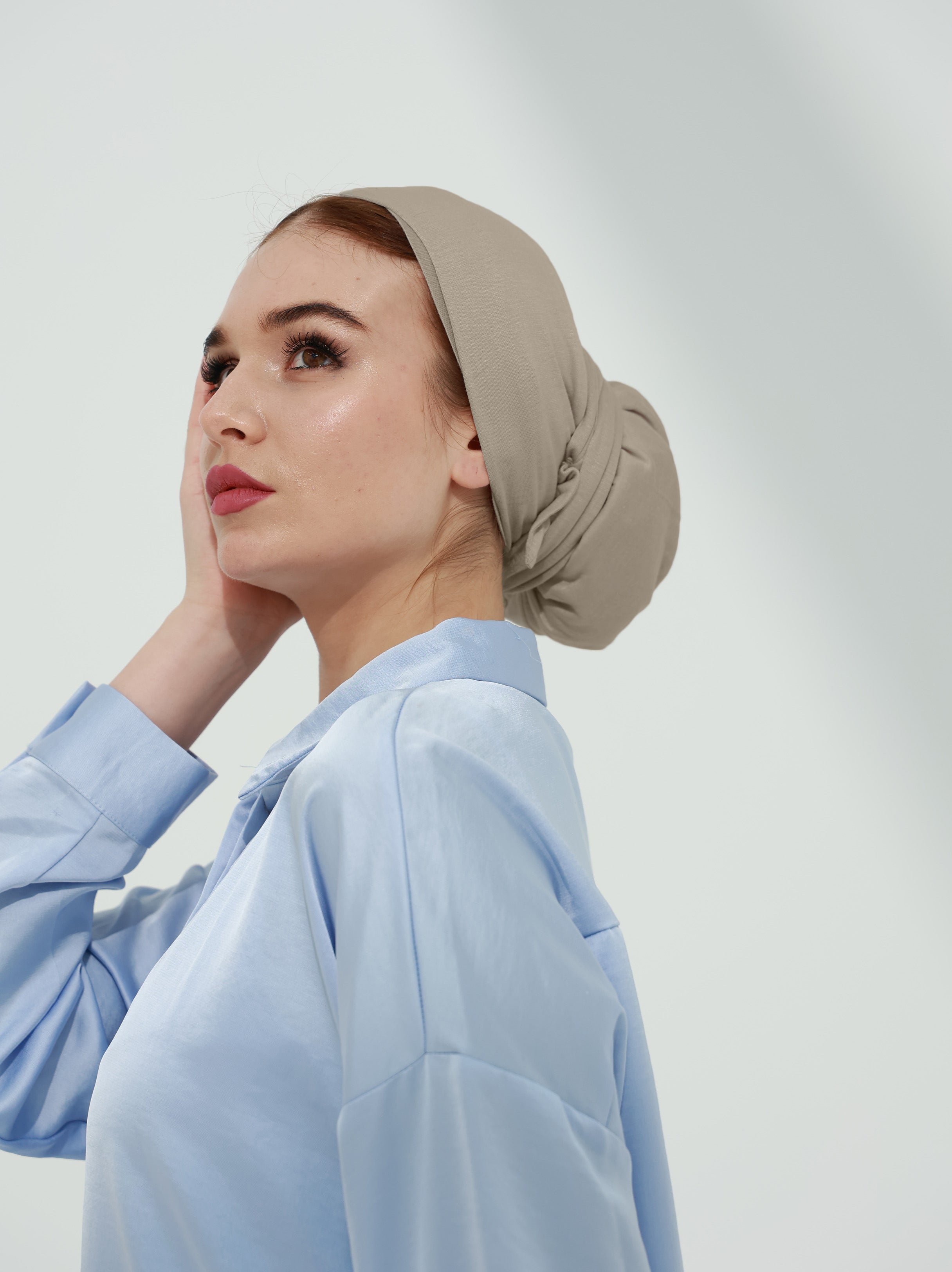 COTTON HEAD WRAP TURBAN