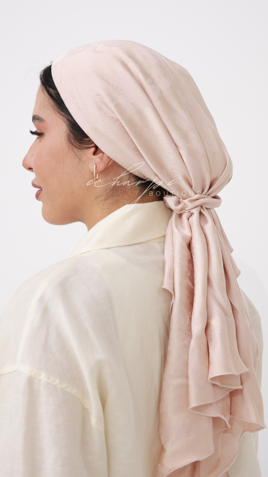 CHIFFON TIE TURBAN