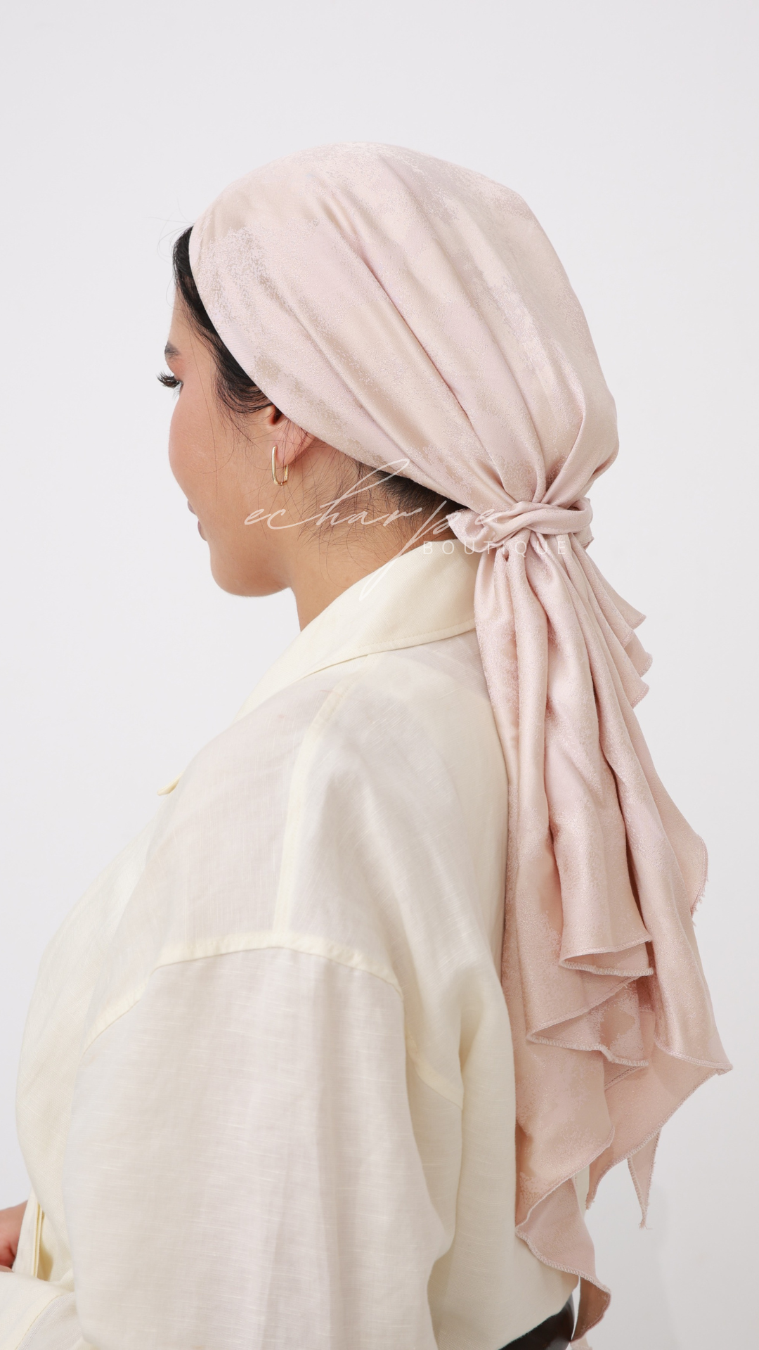 CHIFFON TIE TURBAN