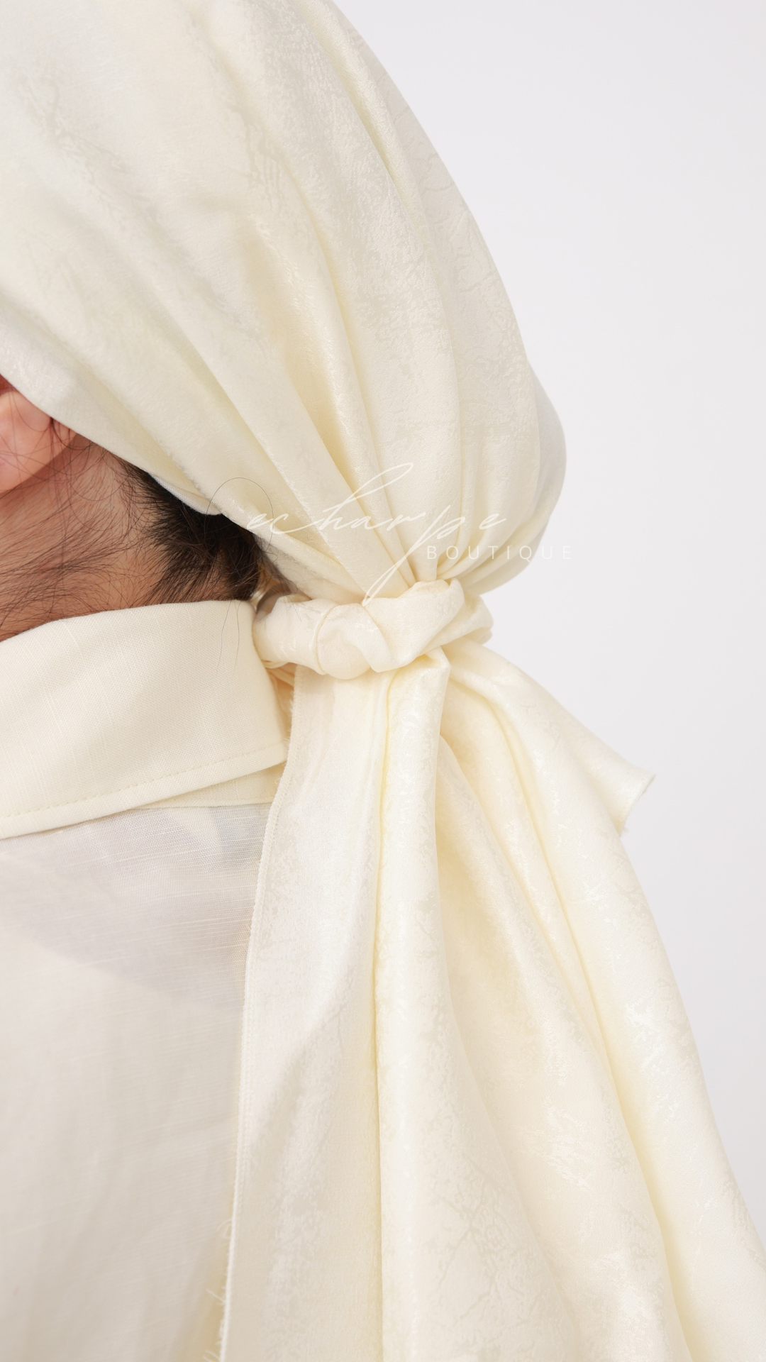 CHIFFON TIE TURBAN