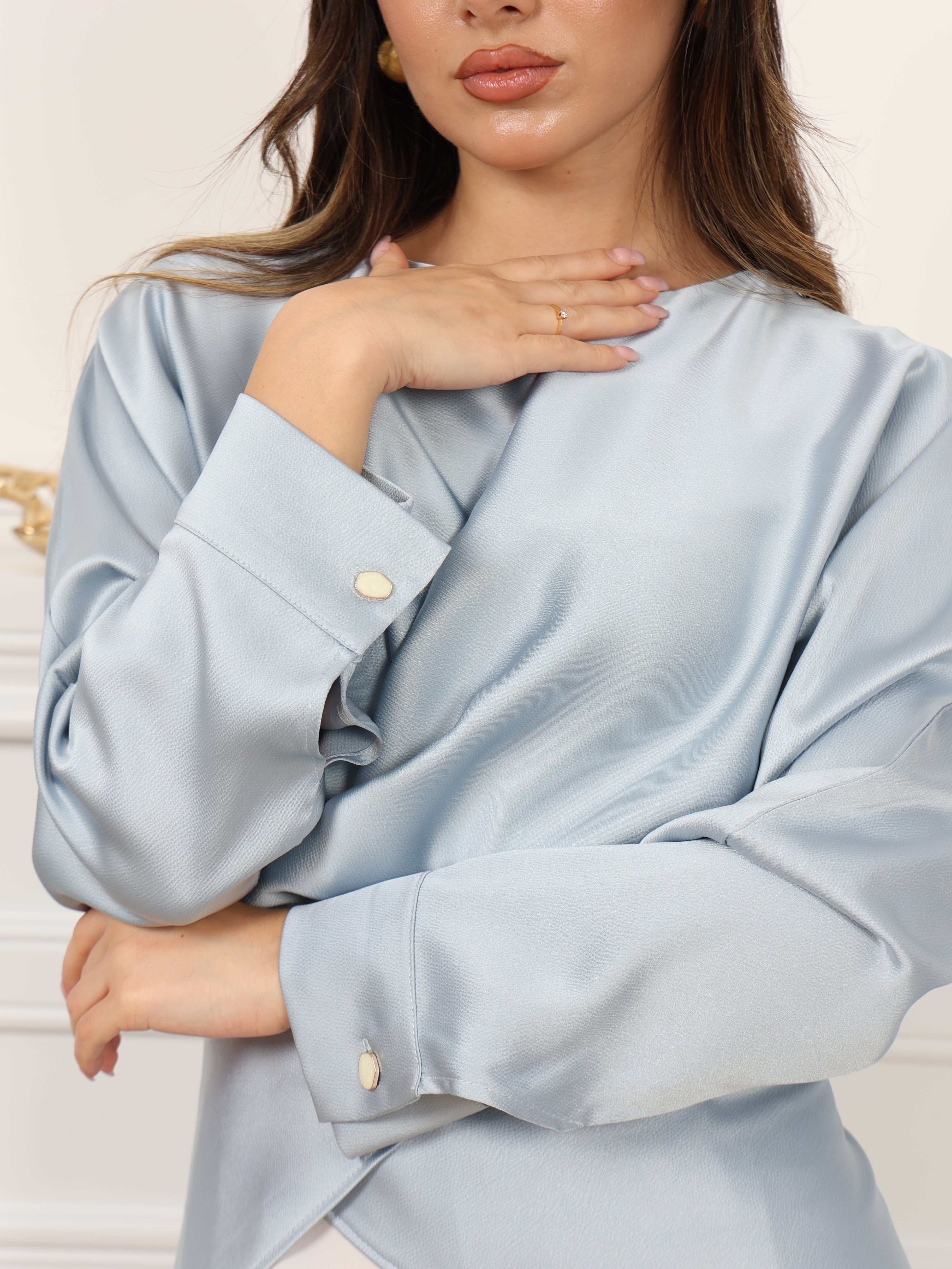 SATIN TIE SET (2 PIECES)