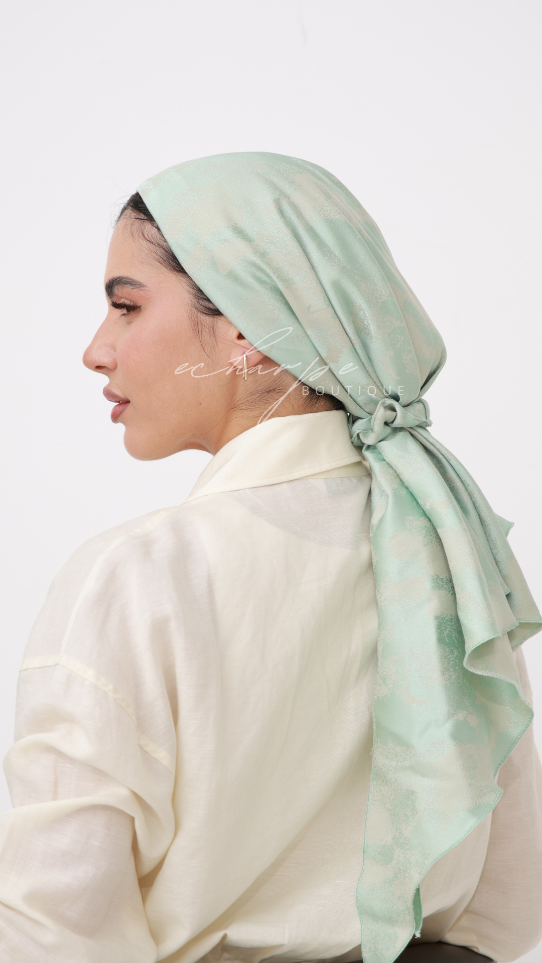 CHIFFON TIE TURBAN