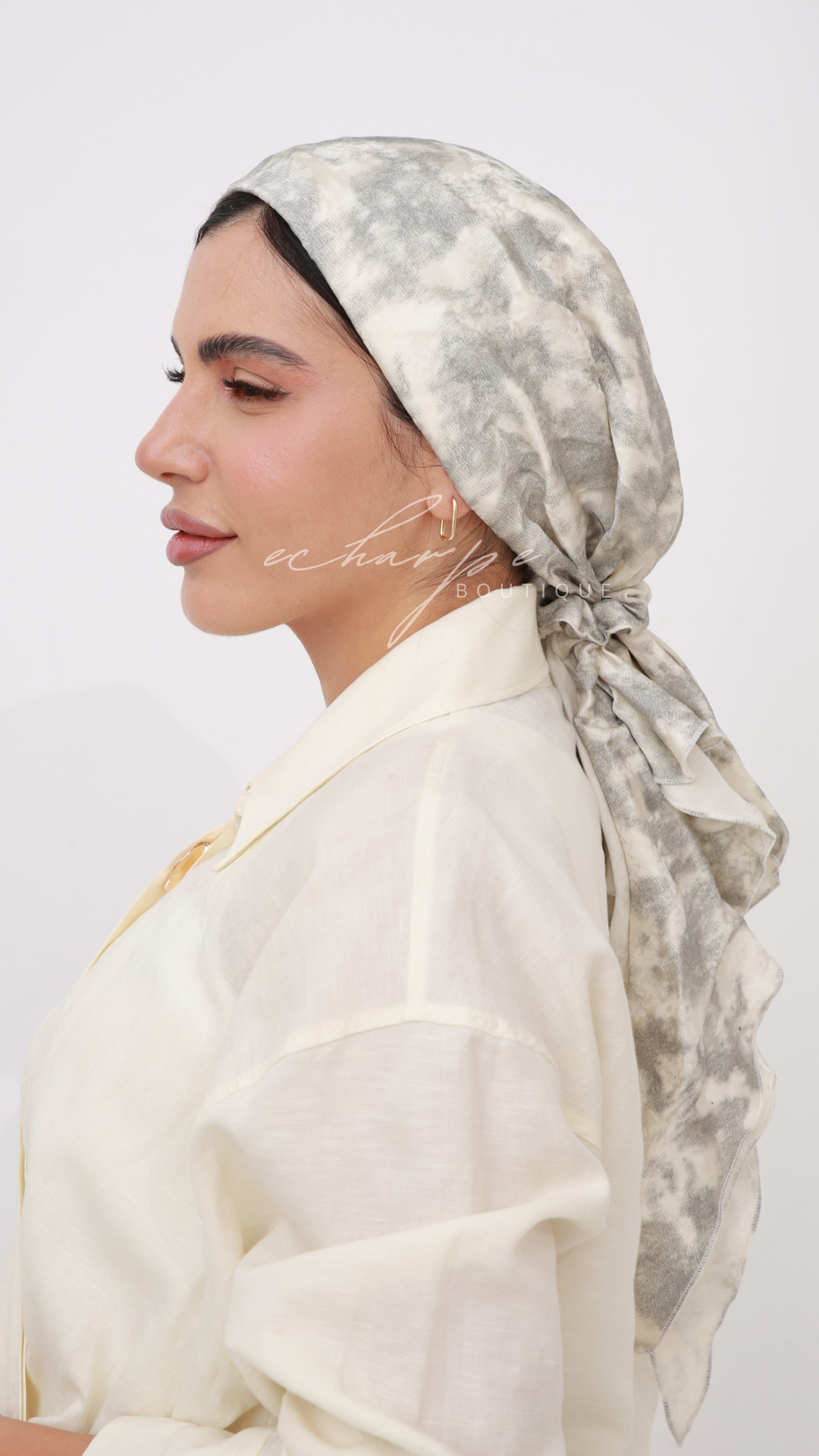 CHIFFON TIE TURBAN