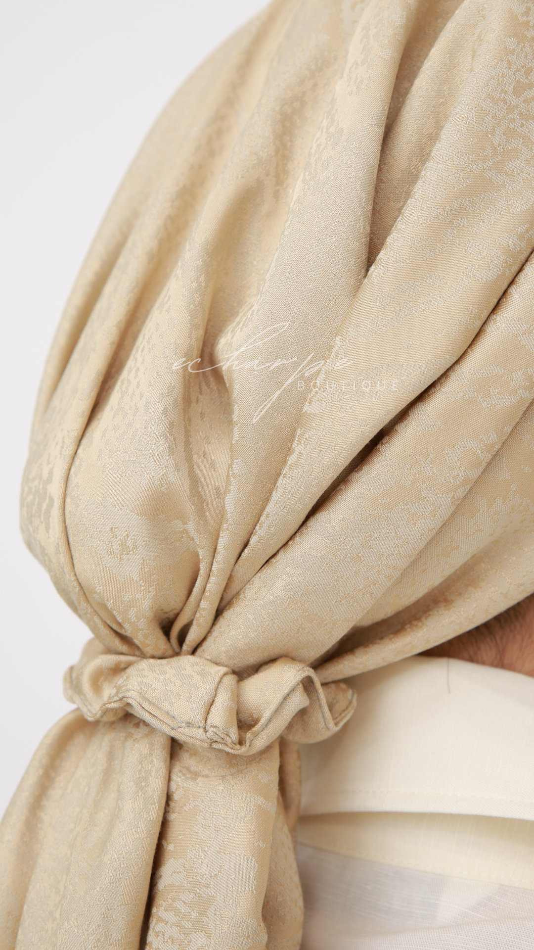 CHIFFON TIE TURBAN