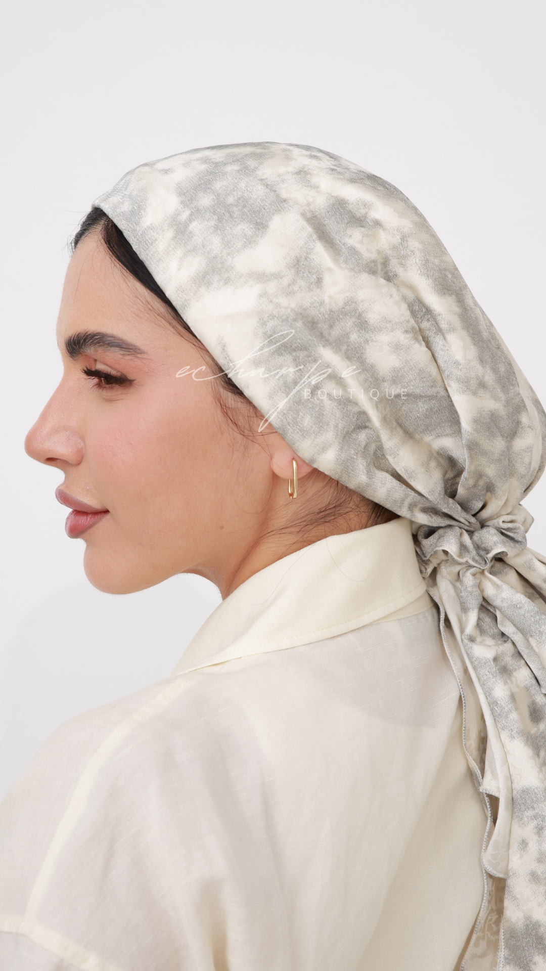 CHIFFON TIE TURBAN