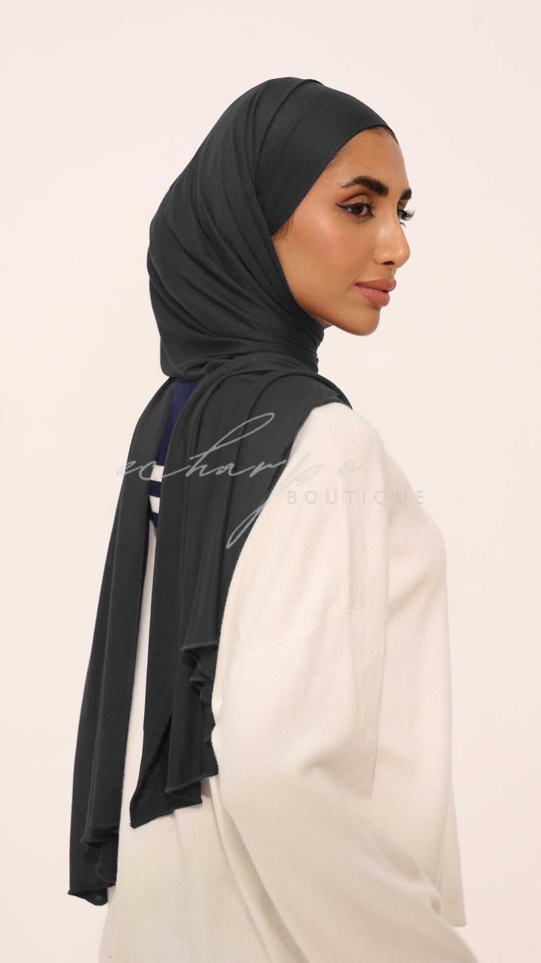 COTTON RIBBON HIJAB