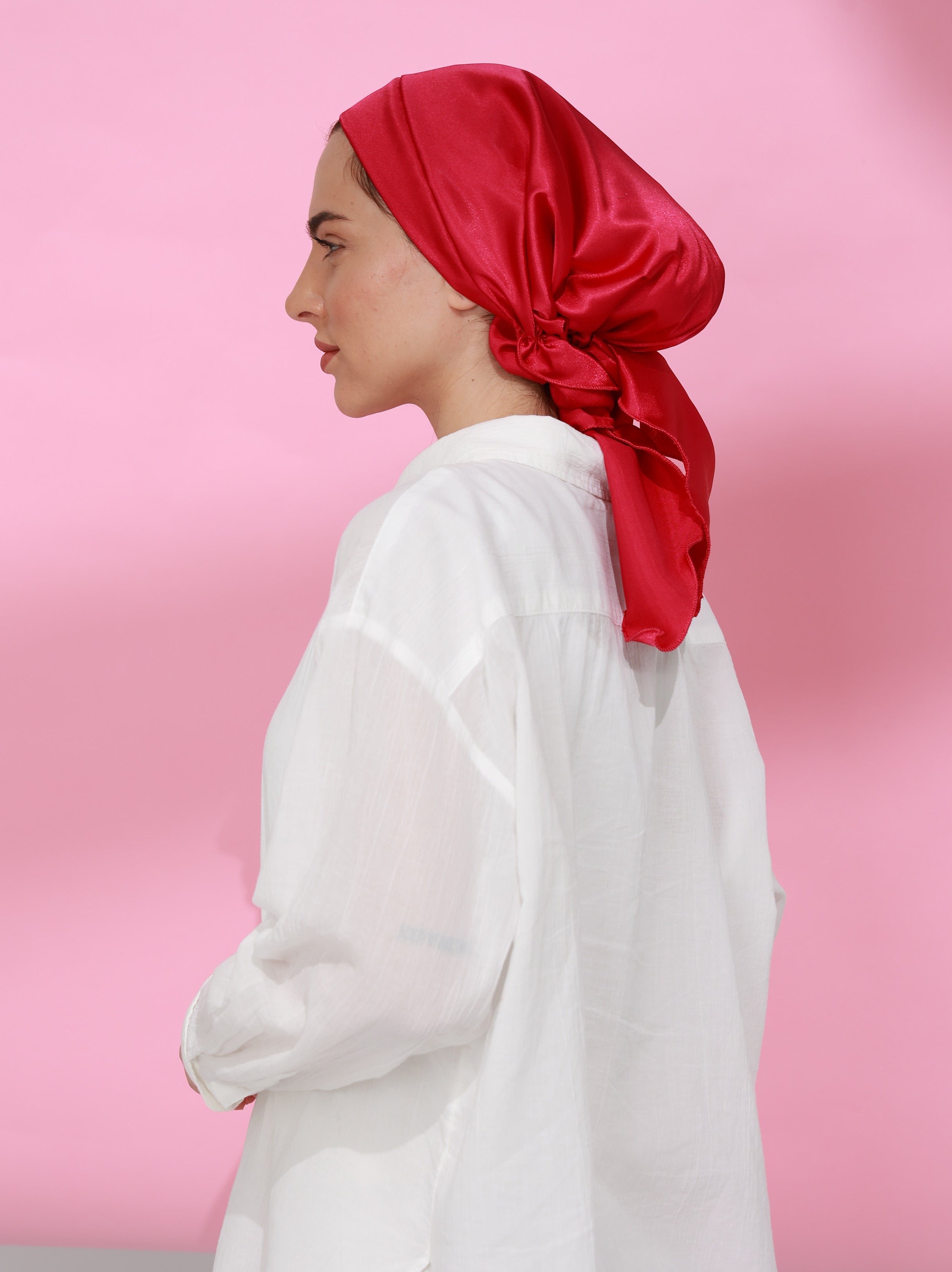 Satin Tie Turban