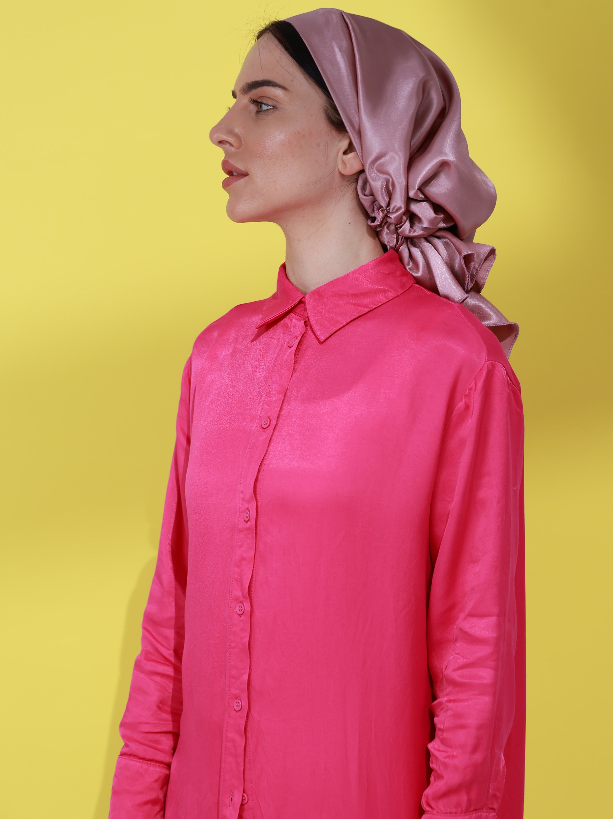 Satin Tie Turban
