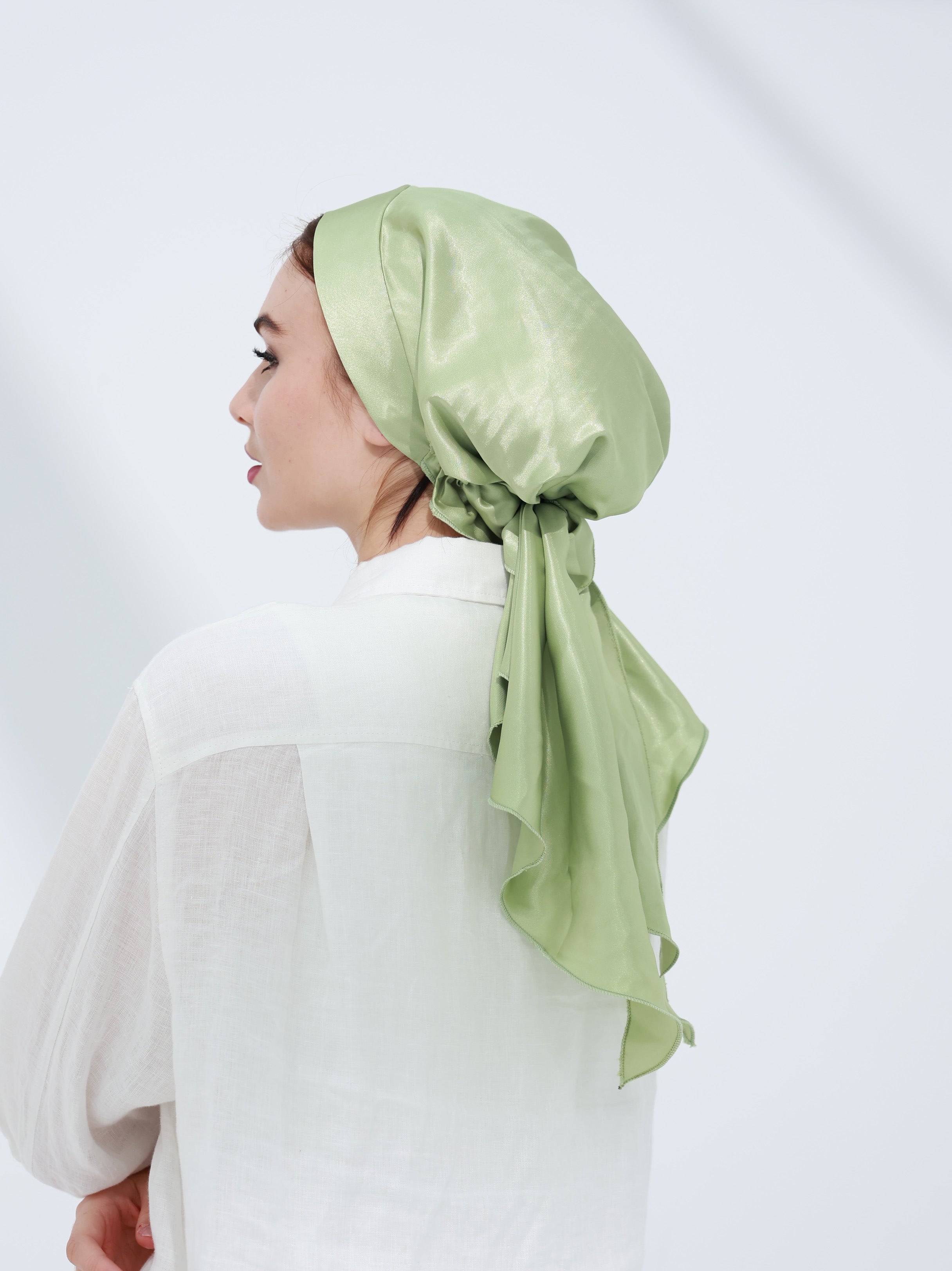 Satin Tie Turban