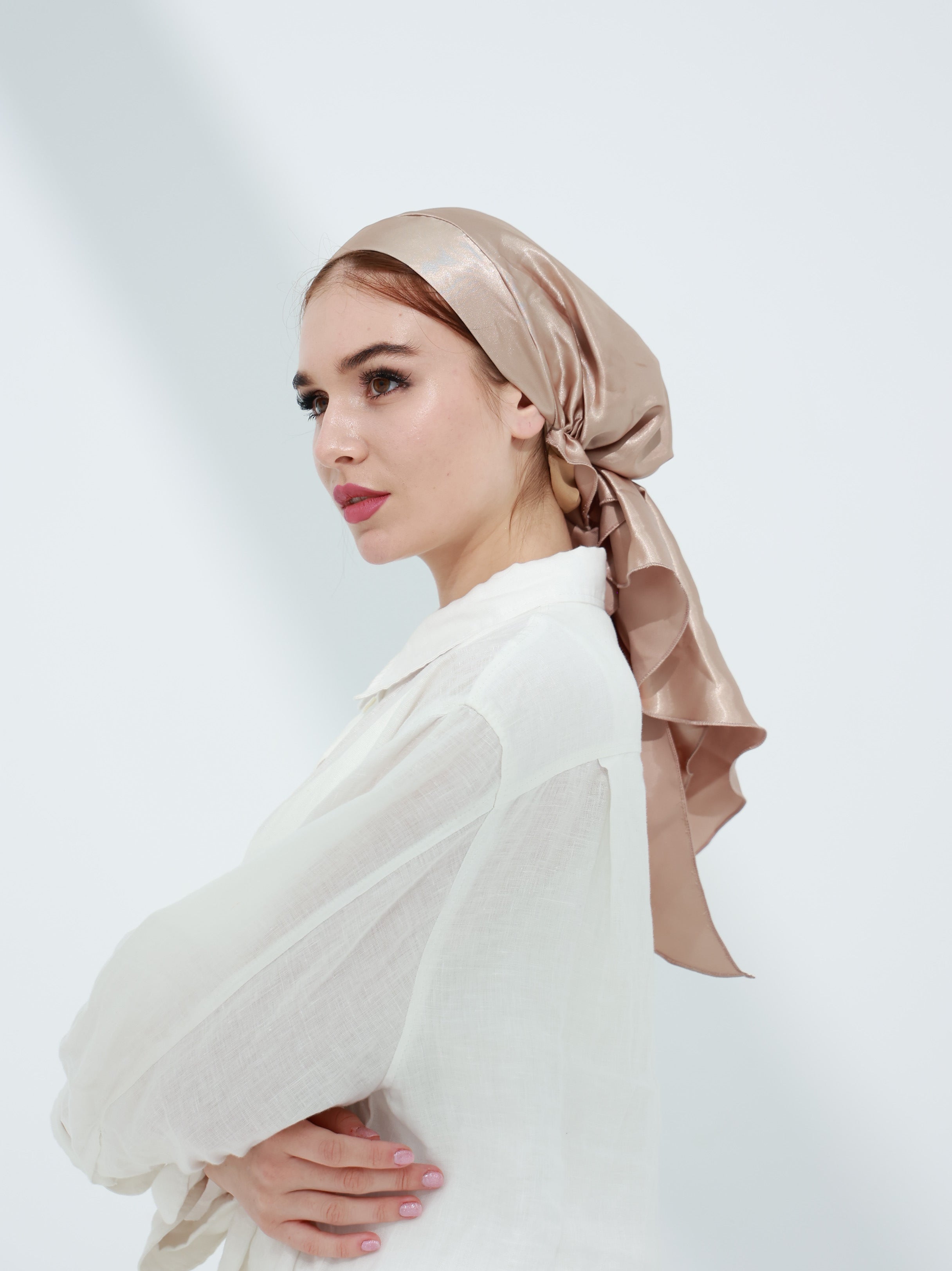 Satin Tie Turban