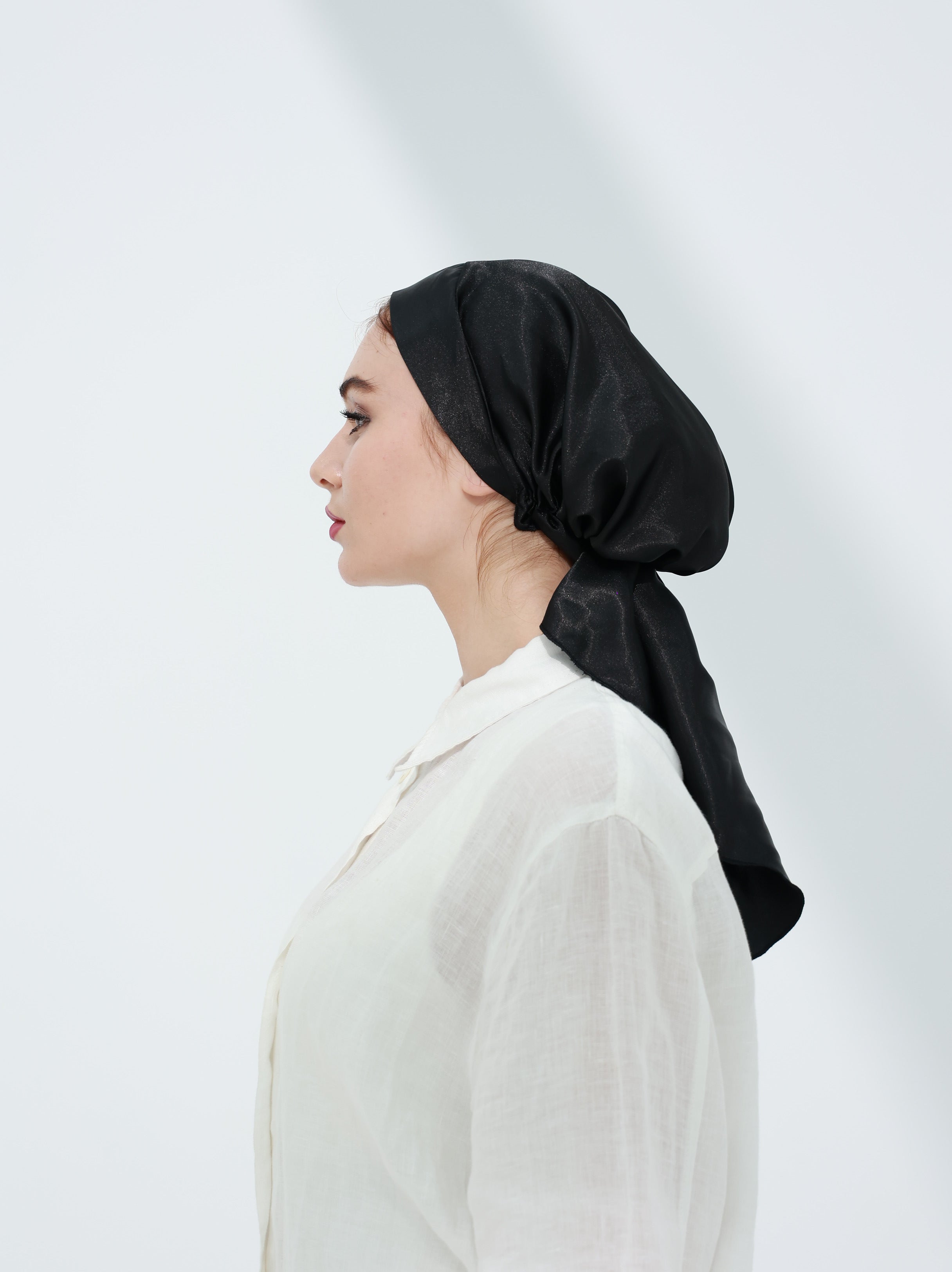 Satin Tie Turban
