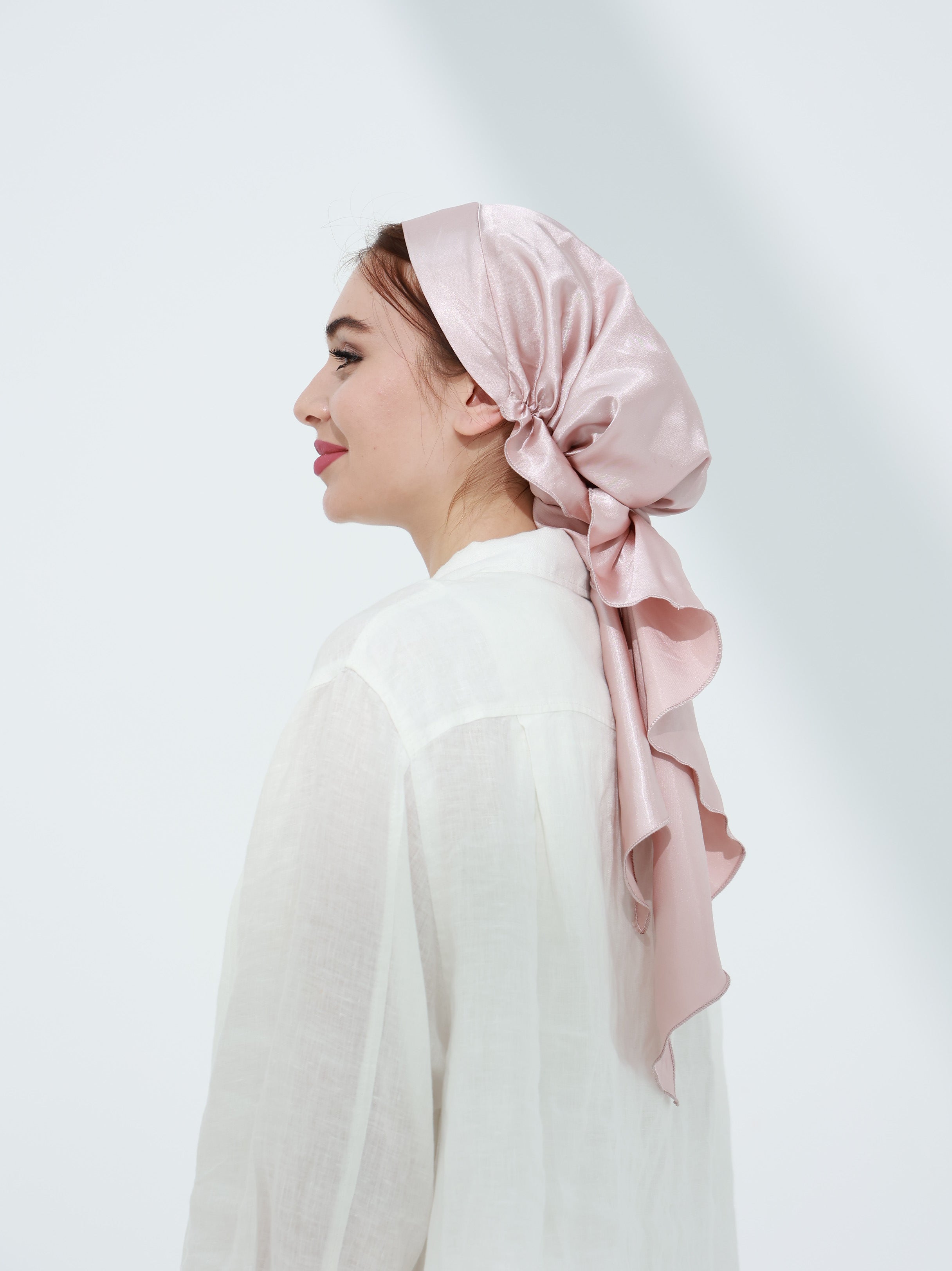 Satin Tie Turban