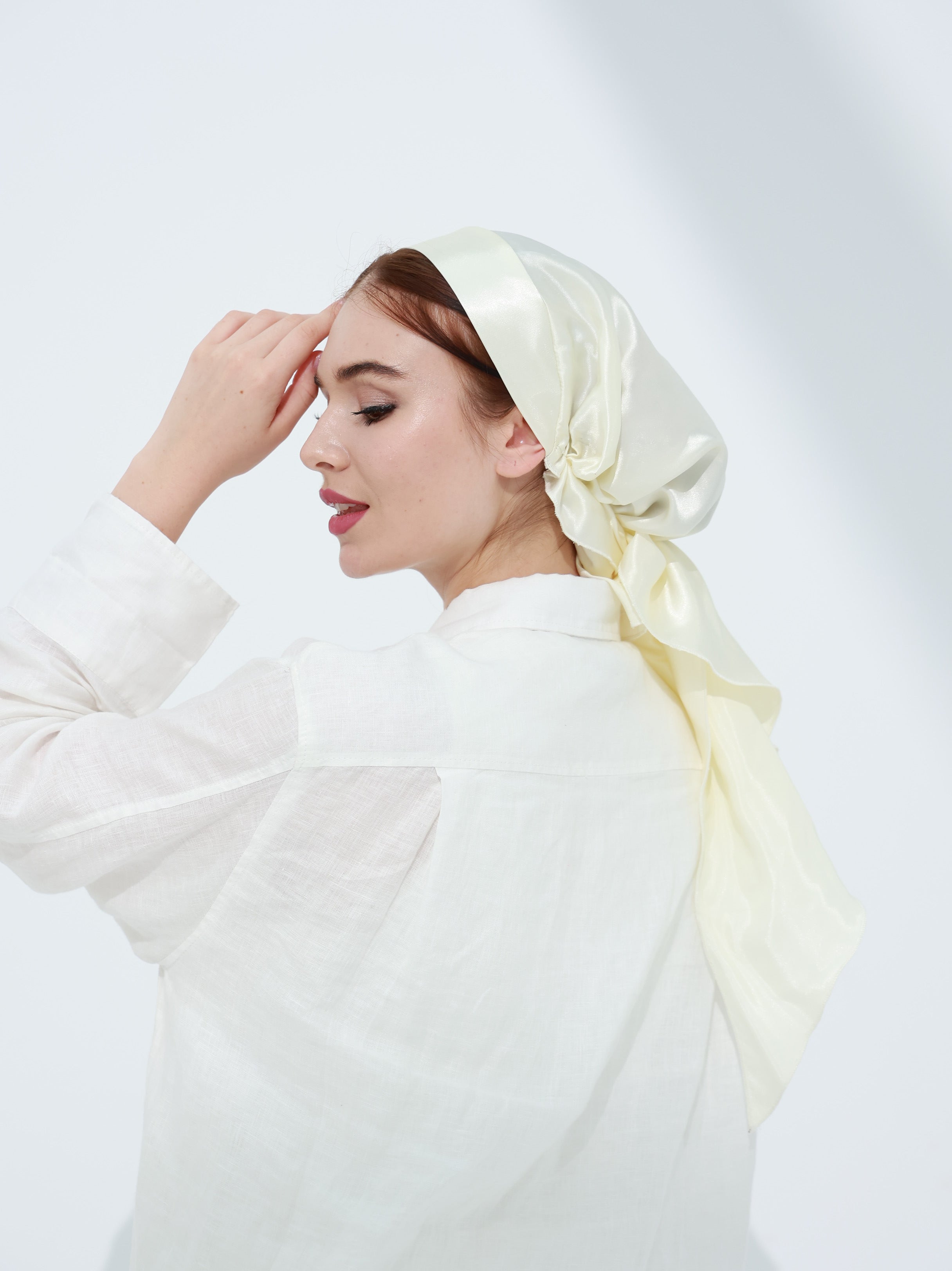 Satin Tie Turban