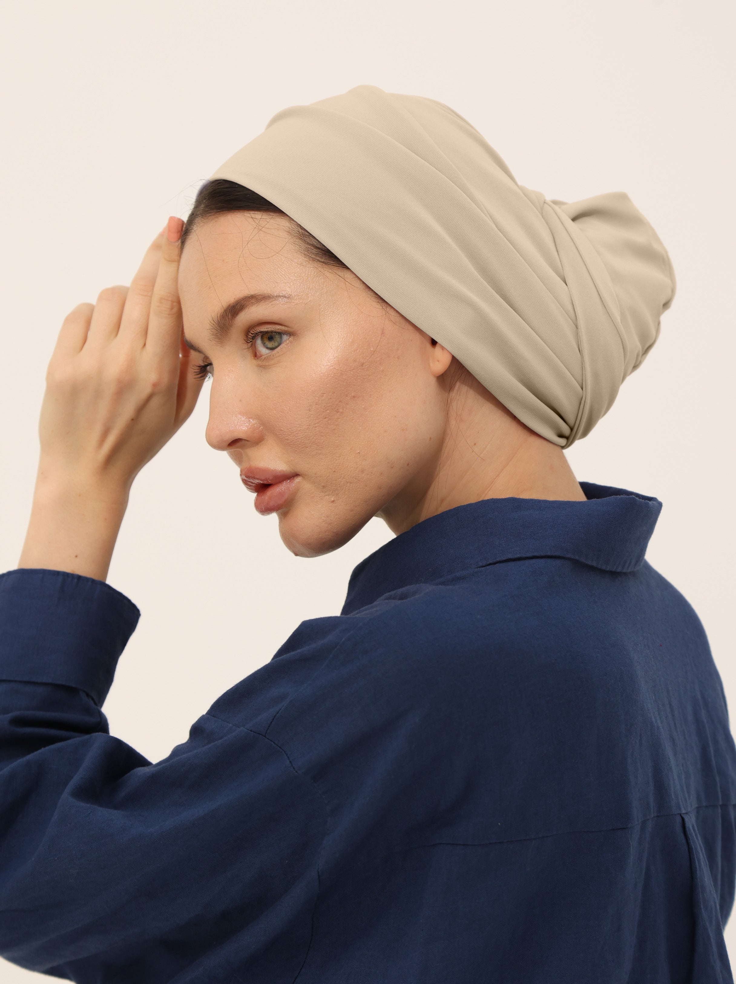 TURBAN DOUBLE WRAP