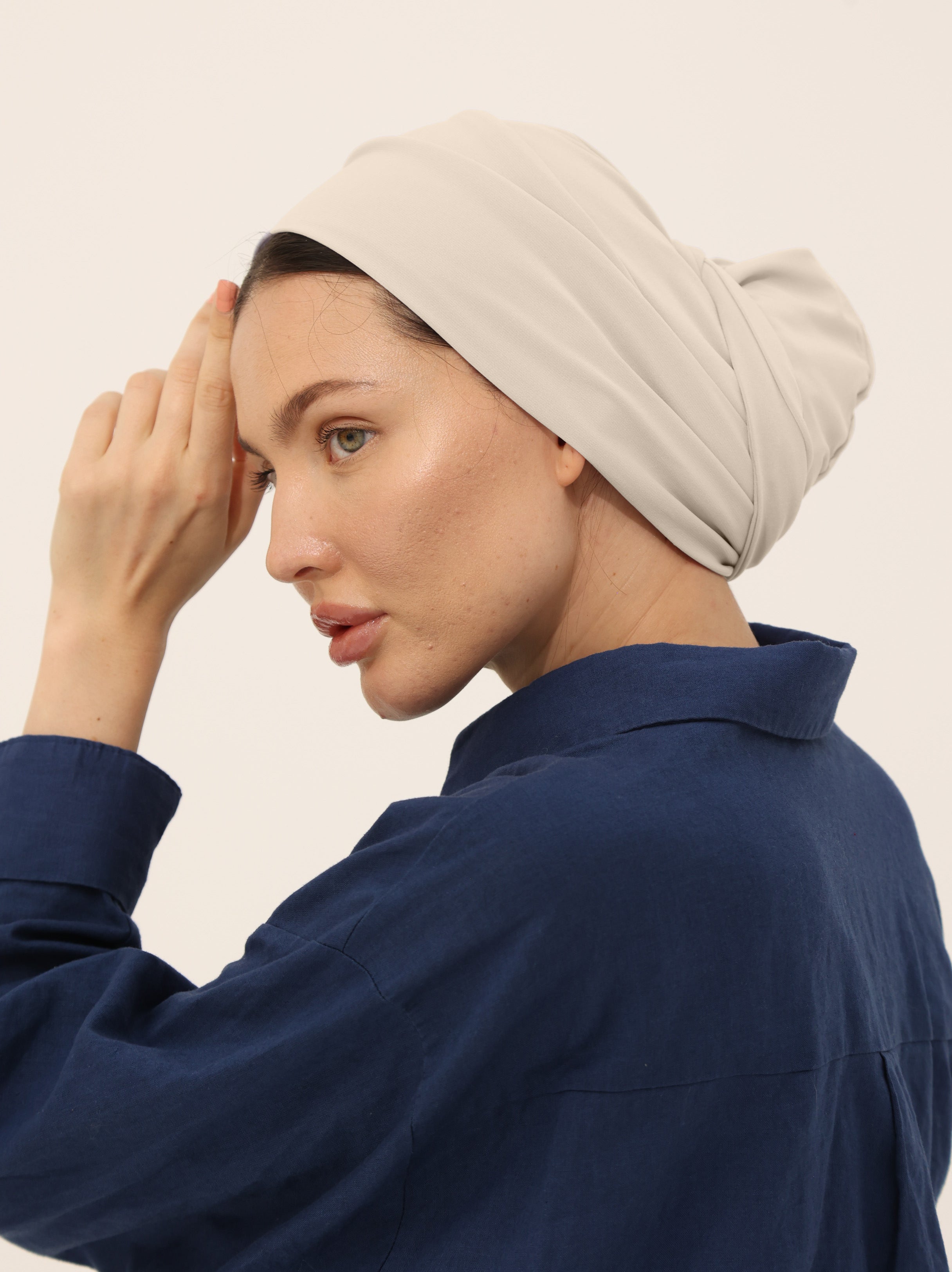 TURBAN DOUBLE WRAP