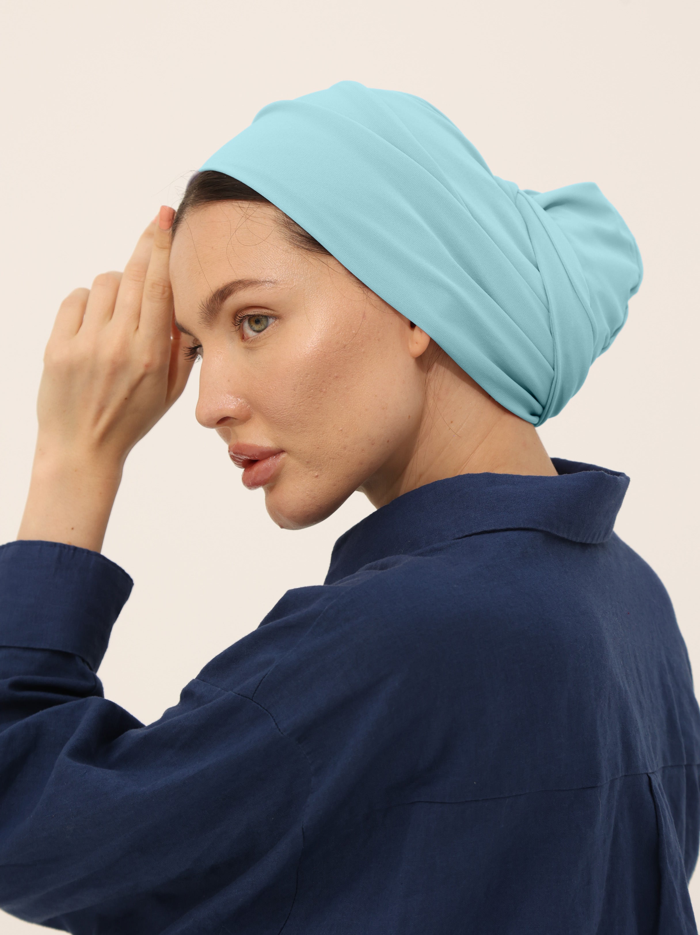 TURBAN DOUBLE WRAP