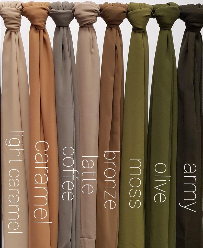 RAHA HIJAB HALF HEADBAND حجاب الراحة نصف قمطة