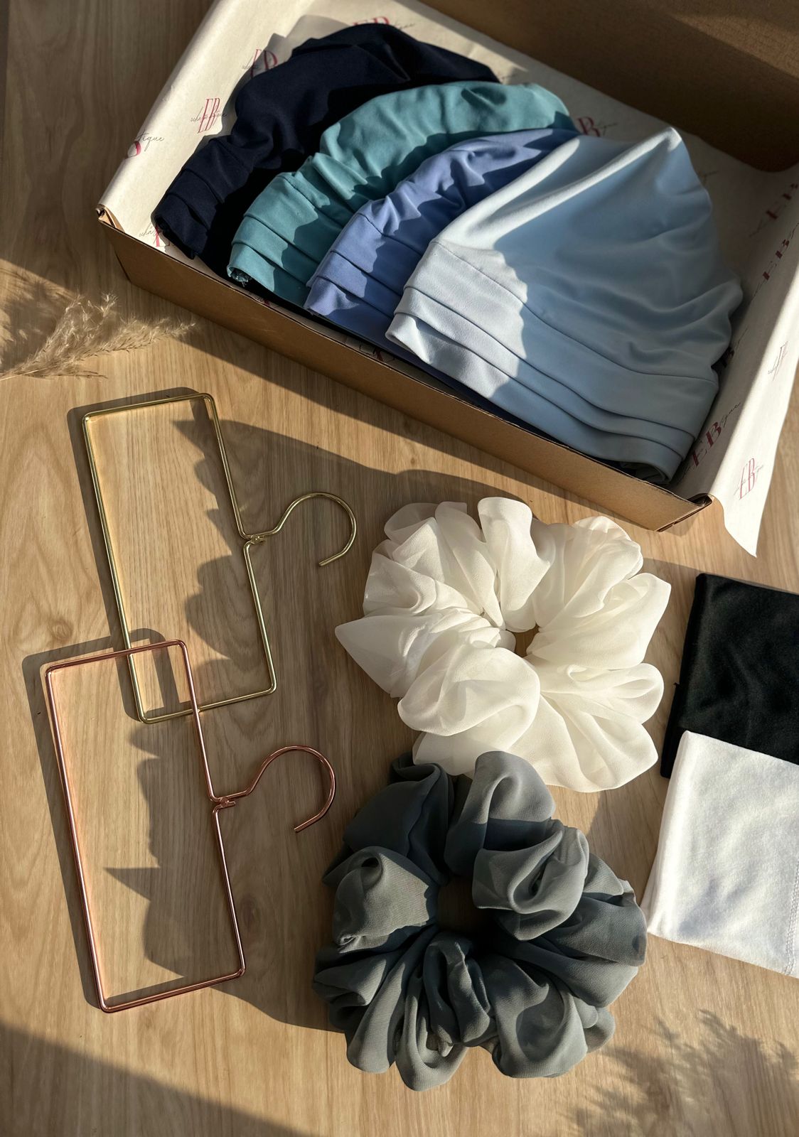 TURBAN BUN WRAP BOXES