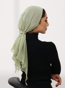 CHIFFON TIE TURBAN