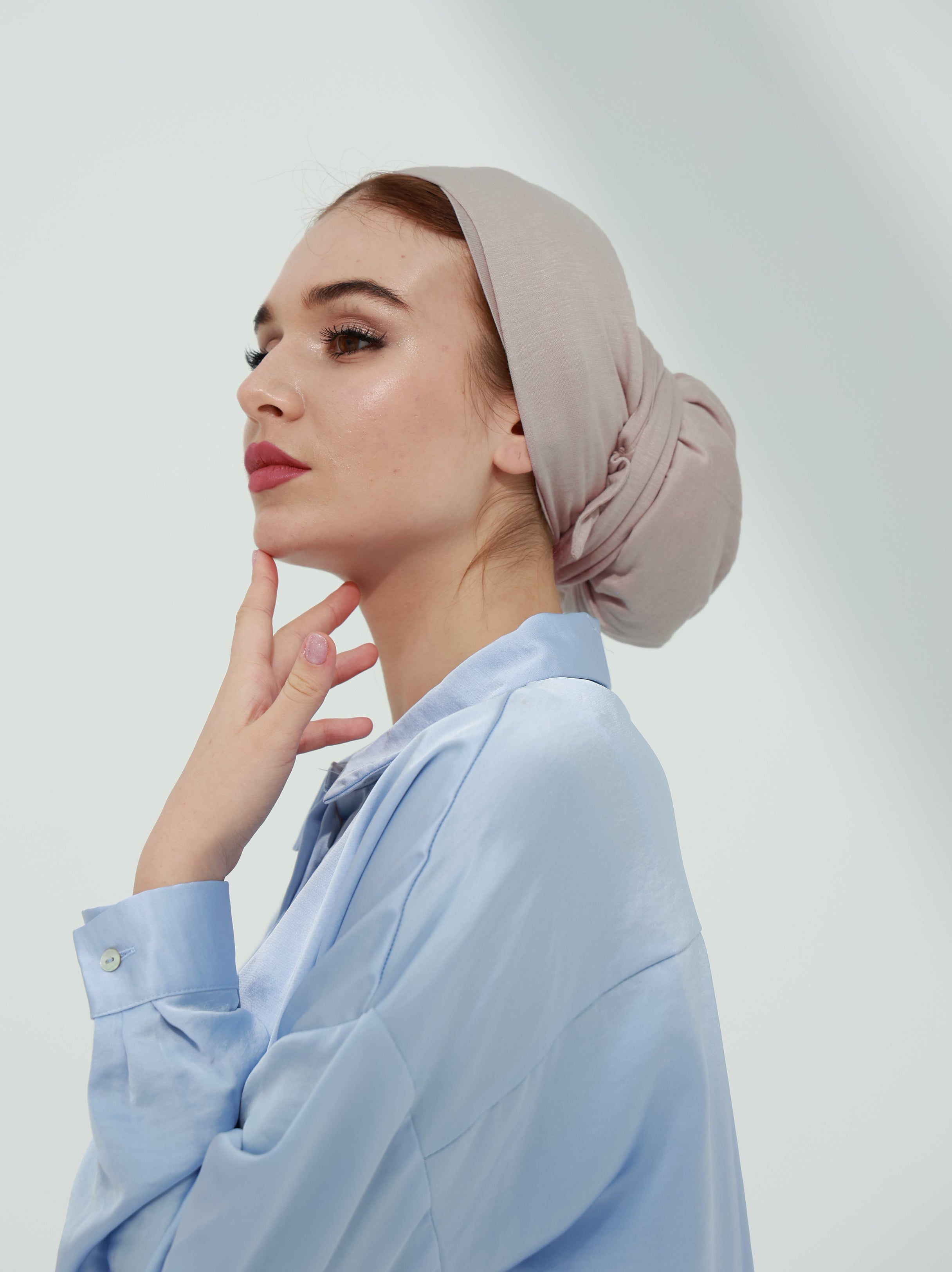 COTTON HEAD WRAP TURBAN