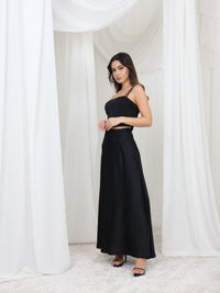 Satin Modest Skirt