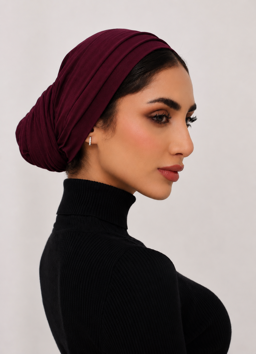 COTTON BUN WRAP TURBAN