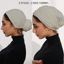 2IN1 COTTON TURBAN