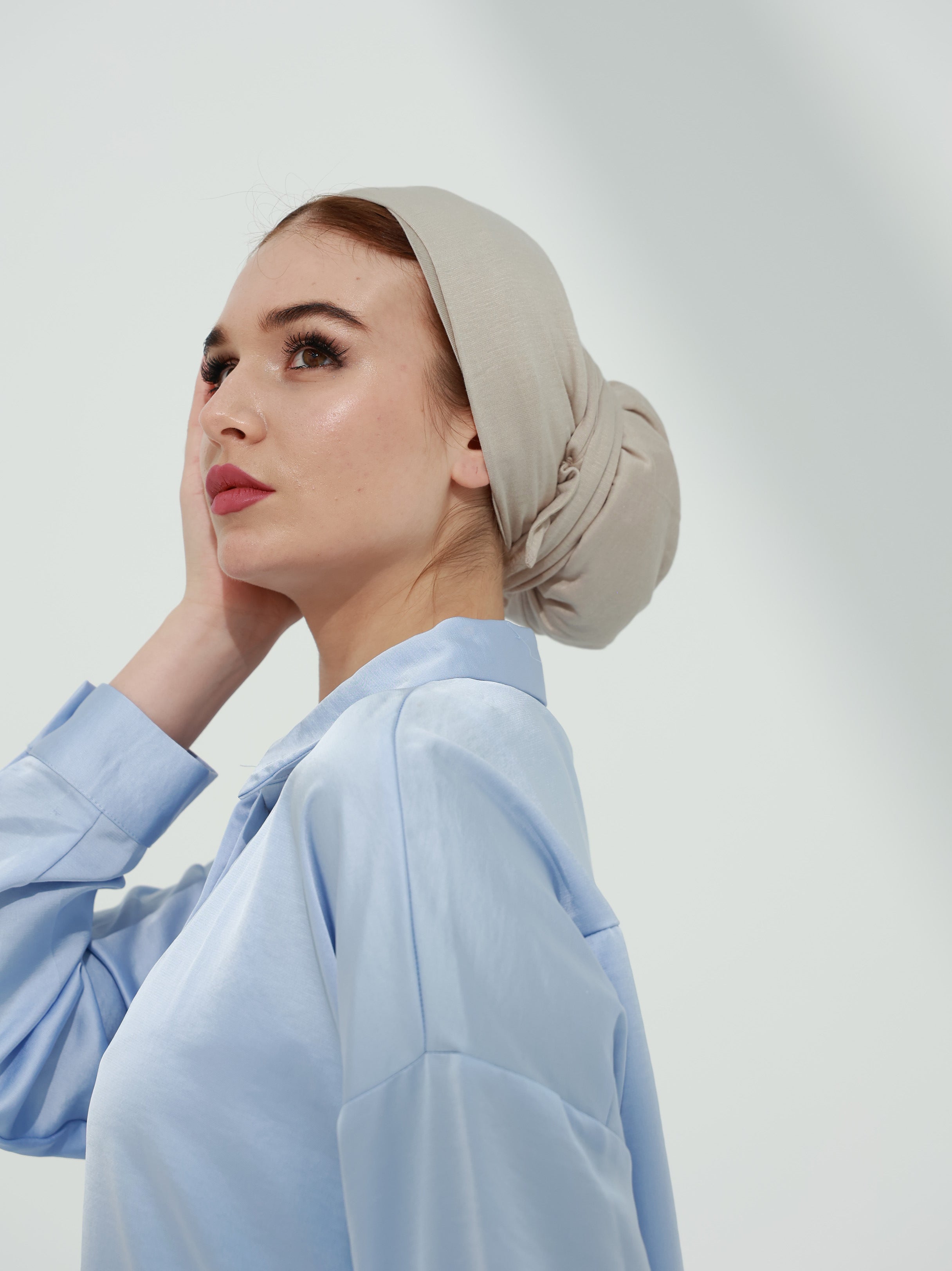 COTTON HEAD WRAP TURBAN