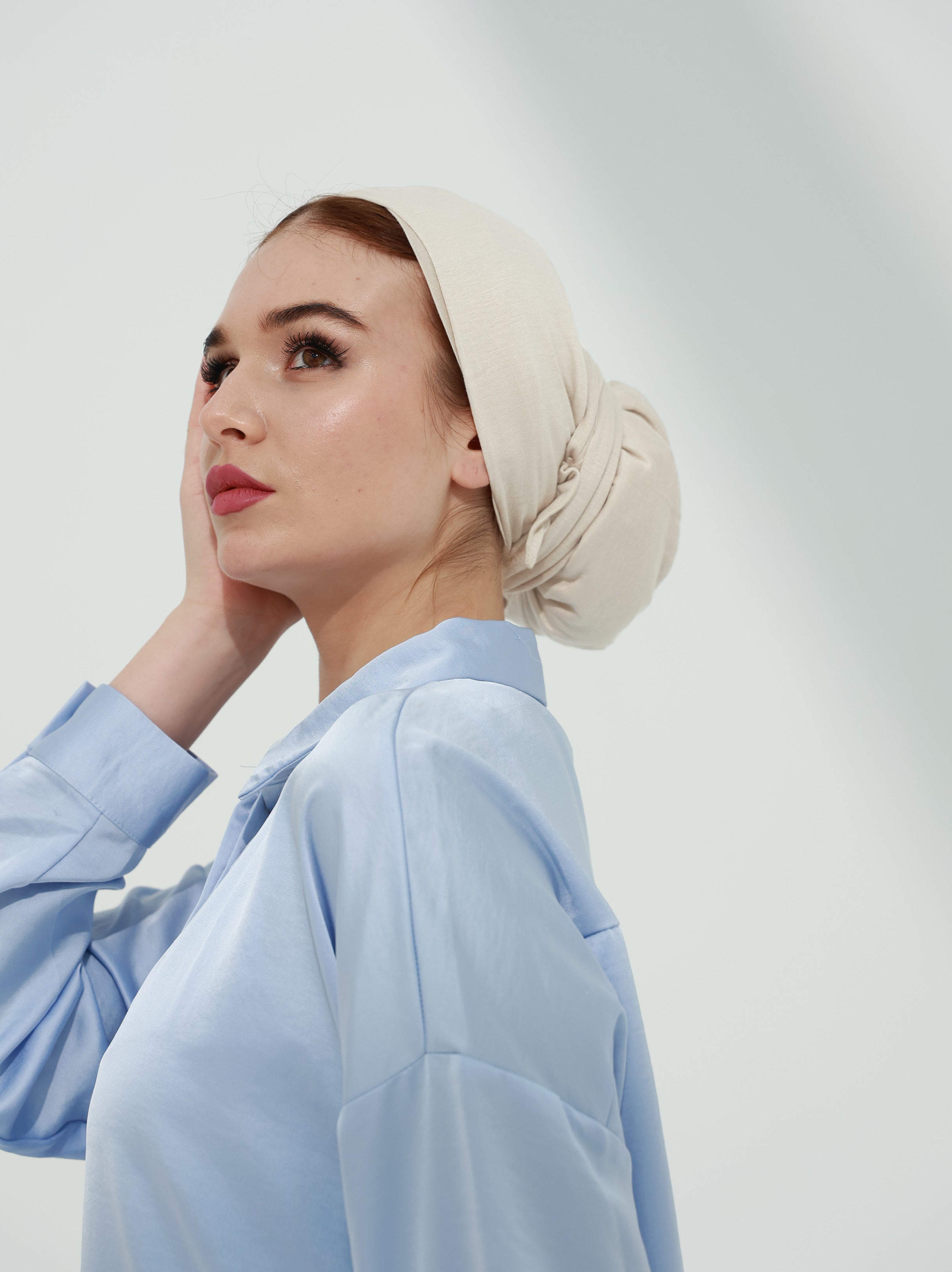 COTTON HEAD WRAP TURBAN