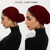 2IN1 COTTON TURBAN