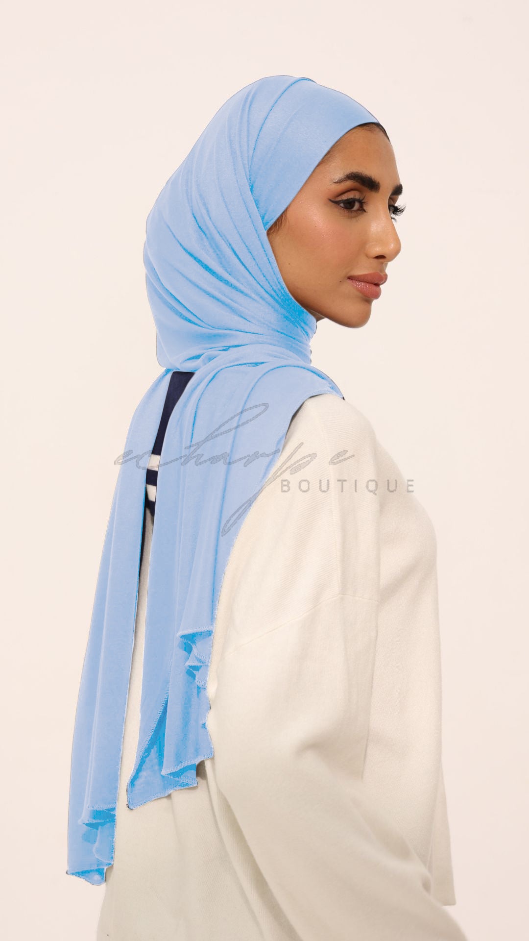 skyblue / Right Side Longer