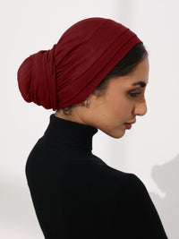 COTTON BUN WRAP TURBAN