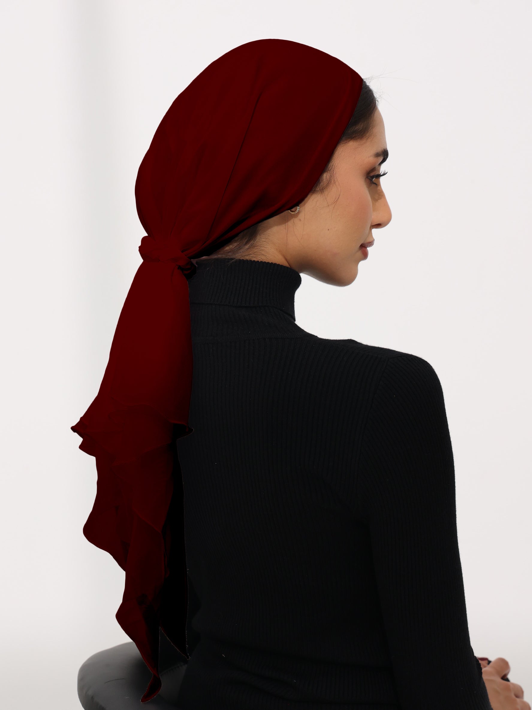 CHIFFON TIE TURBAN