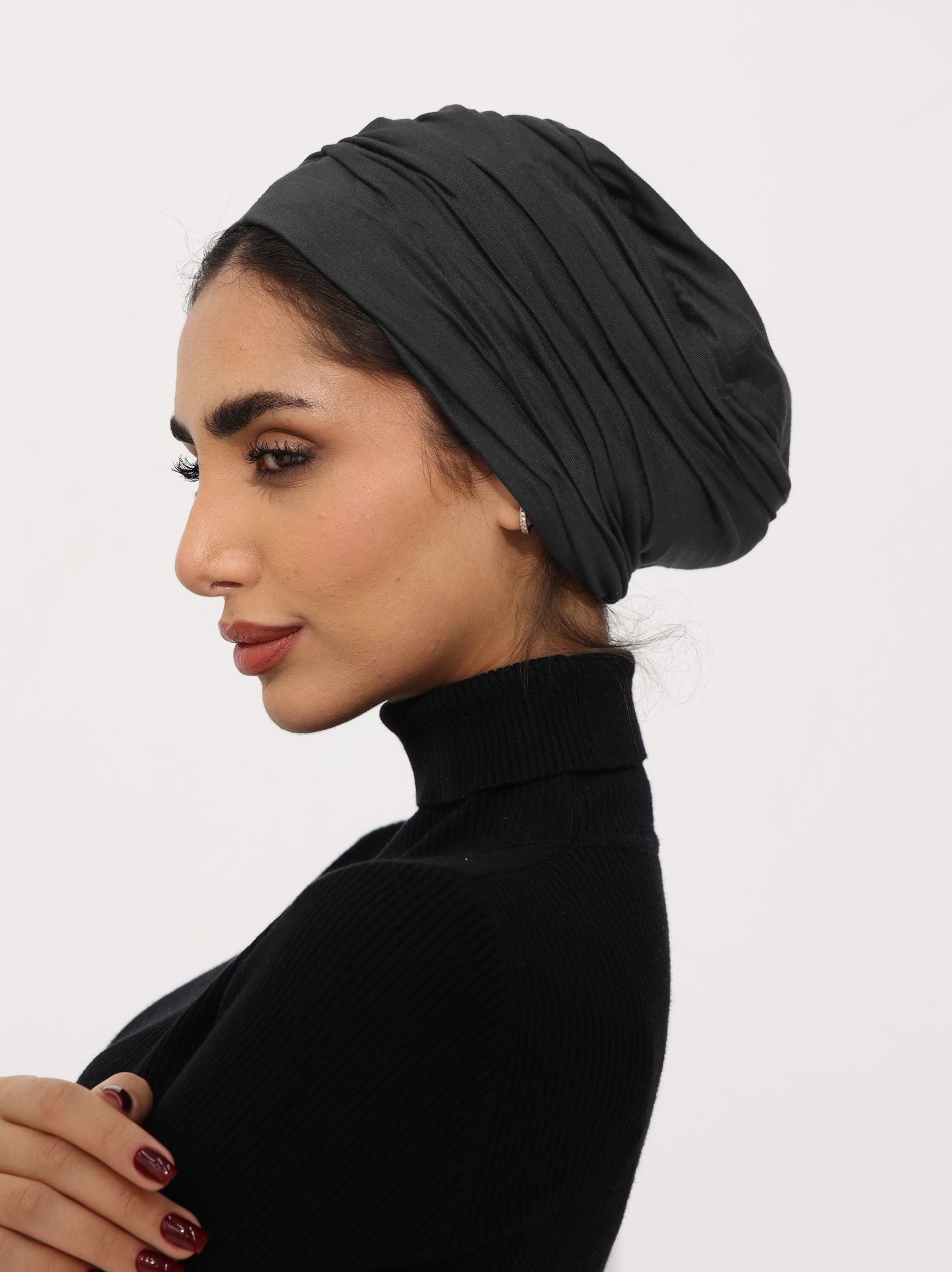 COTTON BRAIDED TURBAN