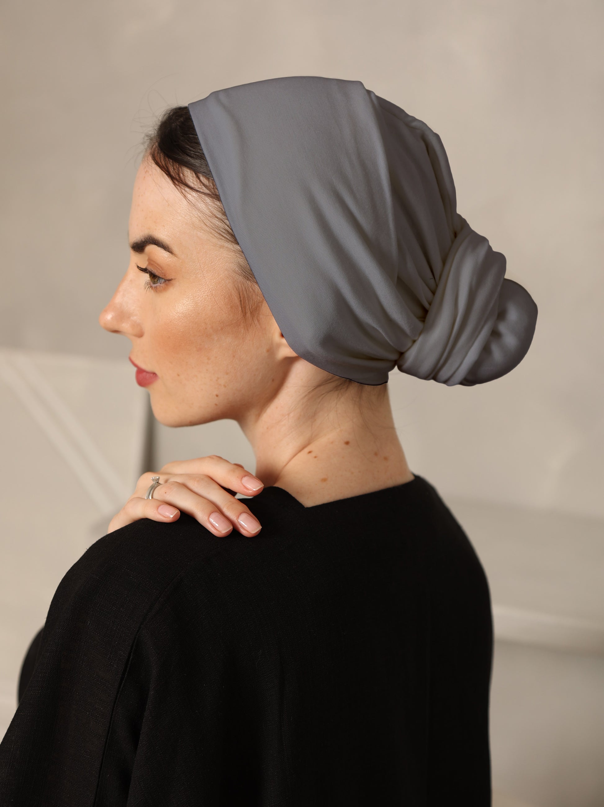 COTTON DOUBLE WRAP TURBAN