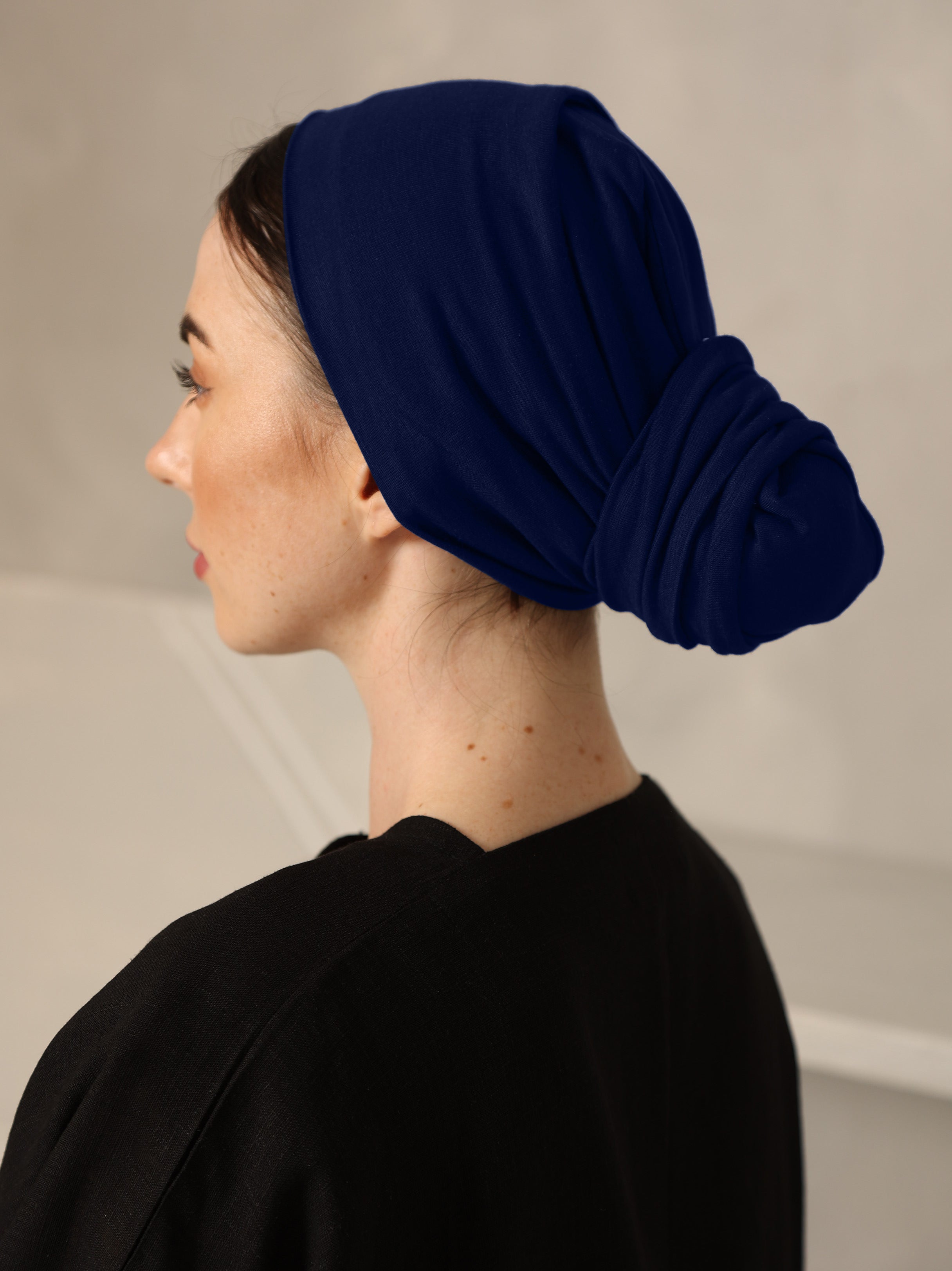 COTTON DOUBLE WRAP TURBAN