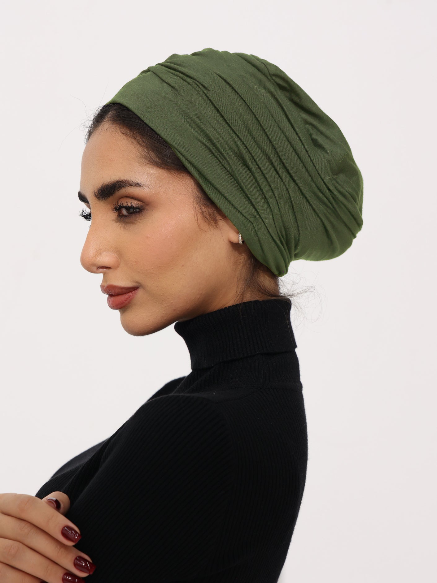 COTTON BRAIDED TURBAN