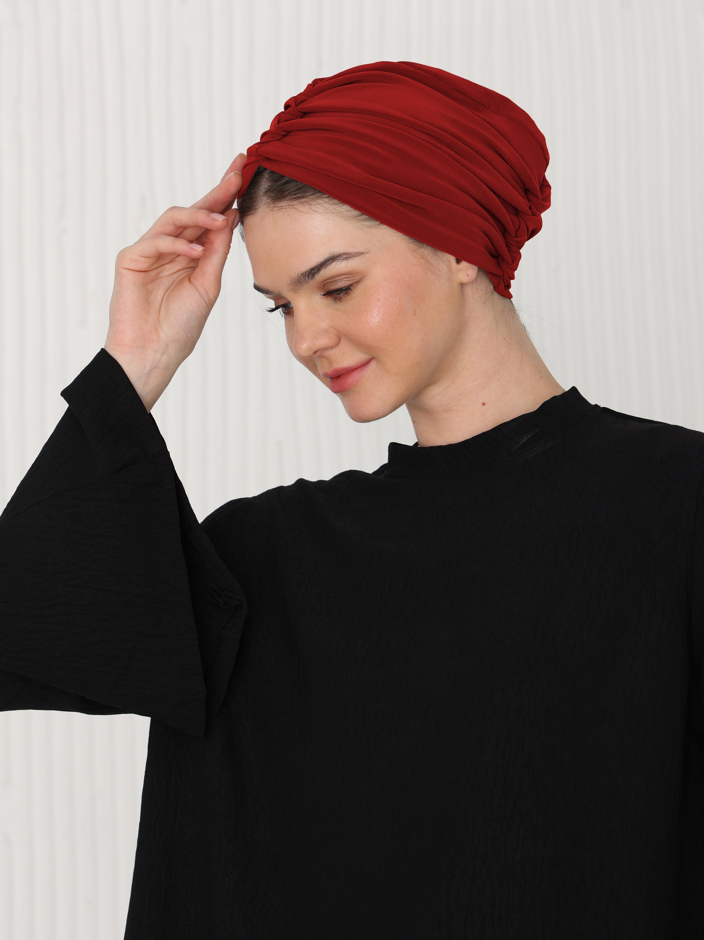 Turban Rambut Braided Turban – echarpeboutique