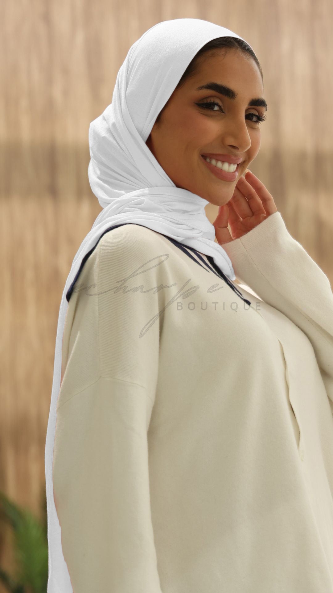 COTTON RIBBON HIJAB