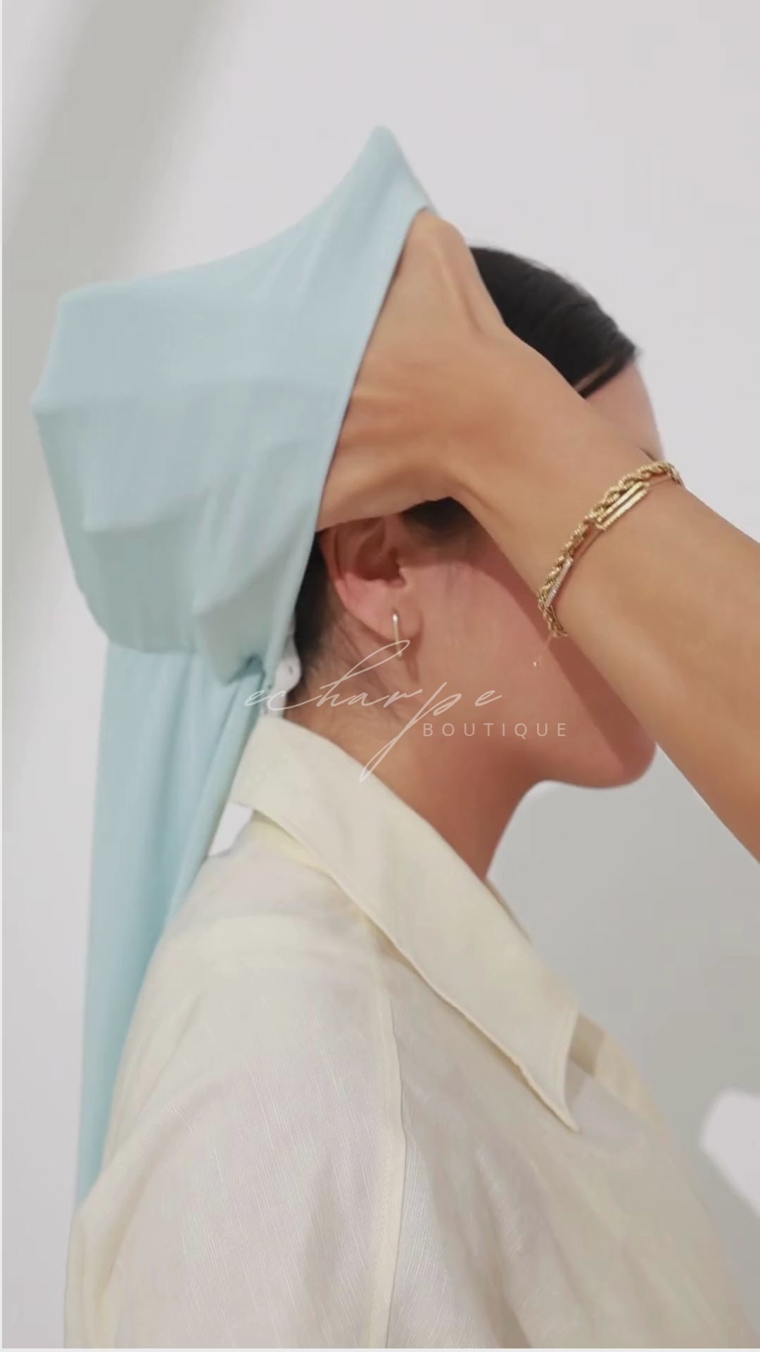 TURBAN DOUBLE WRAP