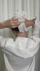 RAHA HIJAB HALF HEADBAND حجاب الراحة نصف قمطة